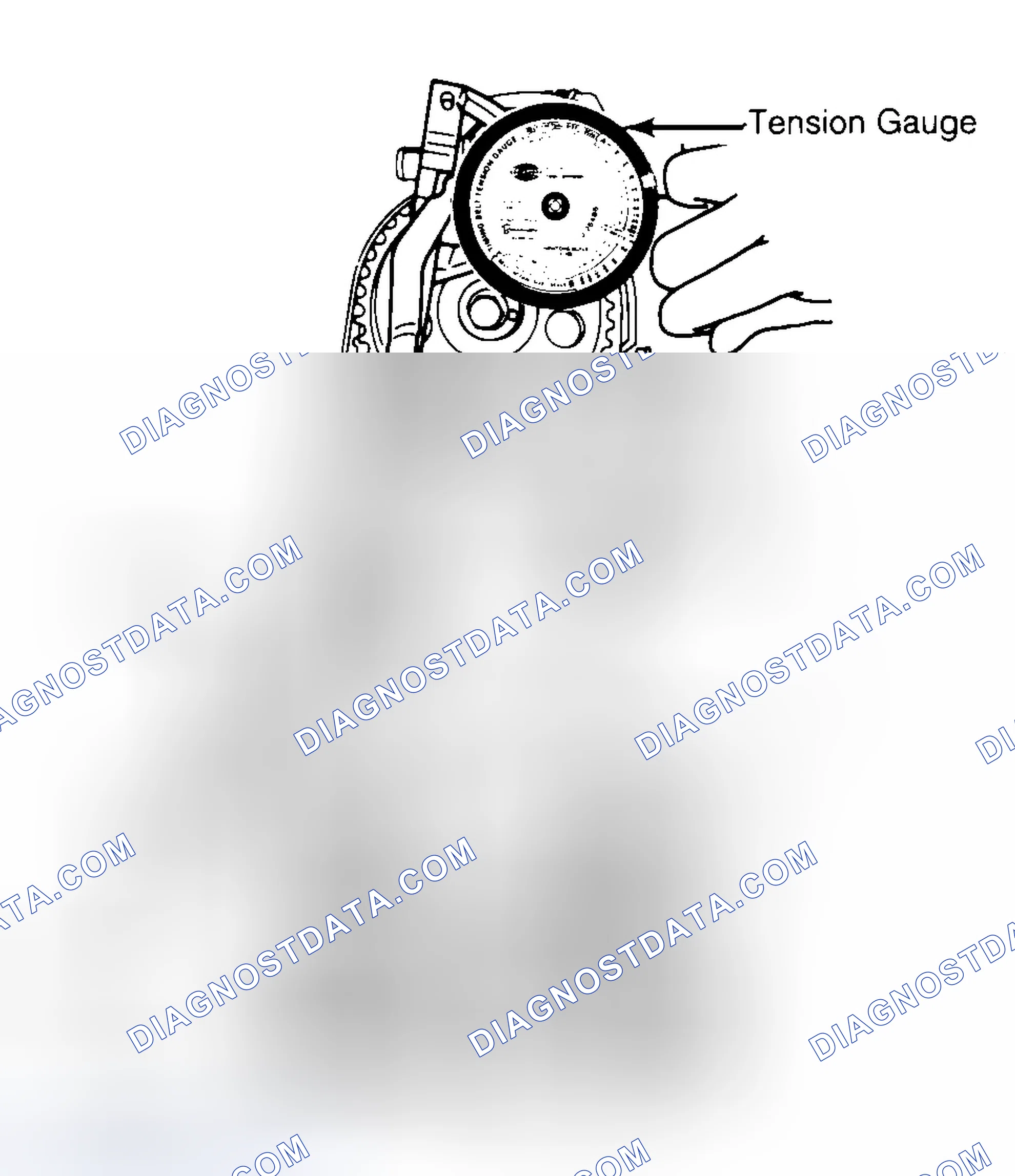 Scheme 3: Adjusting Typical Timing Belt Tension