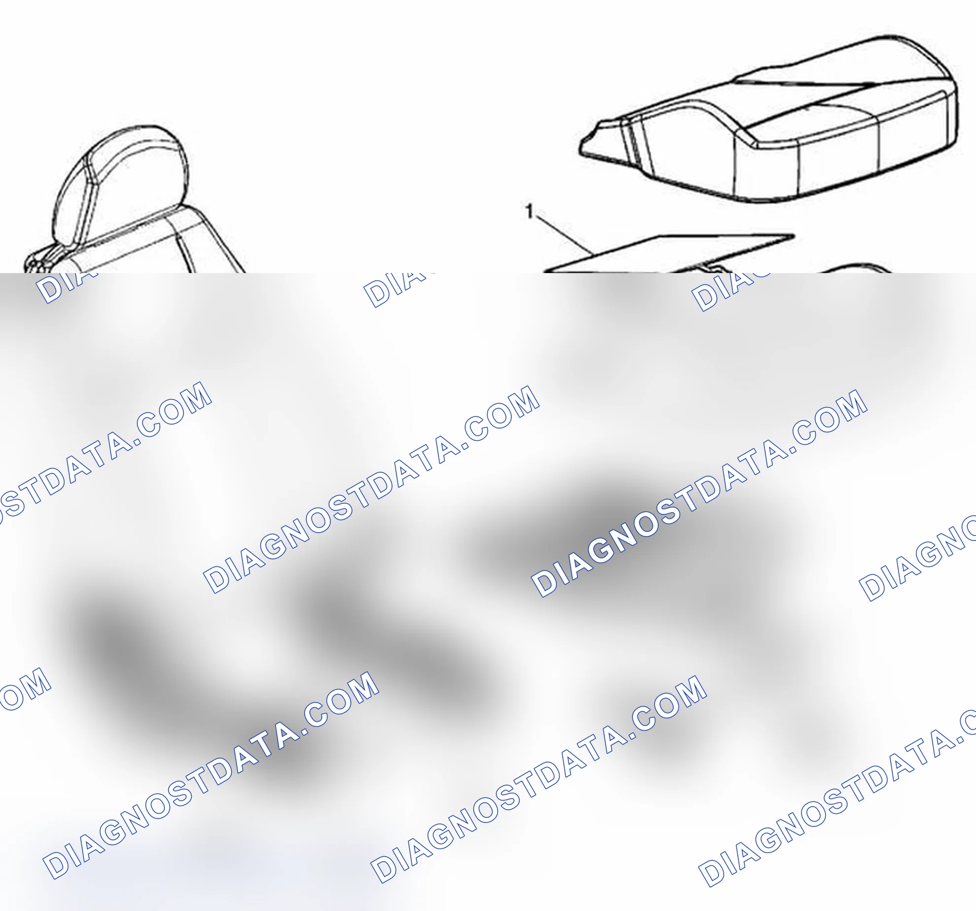 Scheme 19: Seat Cushion Heater Element Replacement - Front