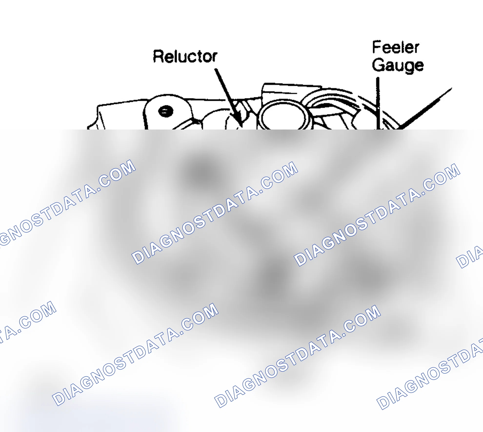 Scheme 1: Checking Reluctor-to-Stator Air Gap