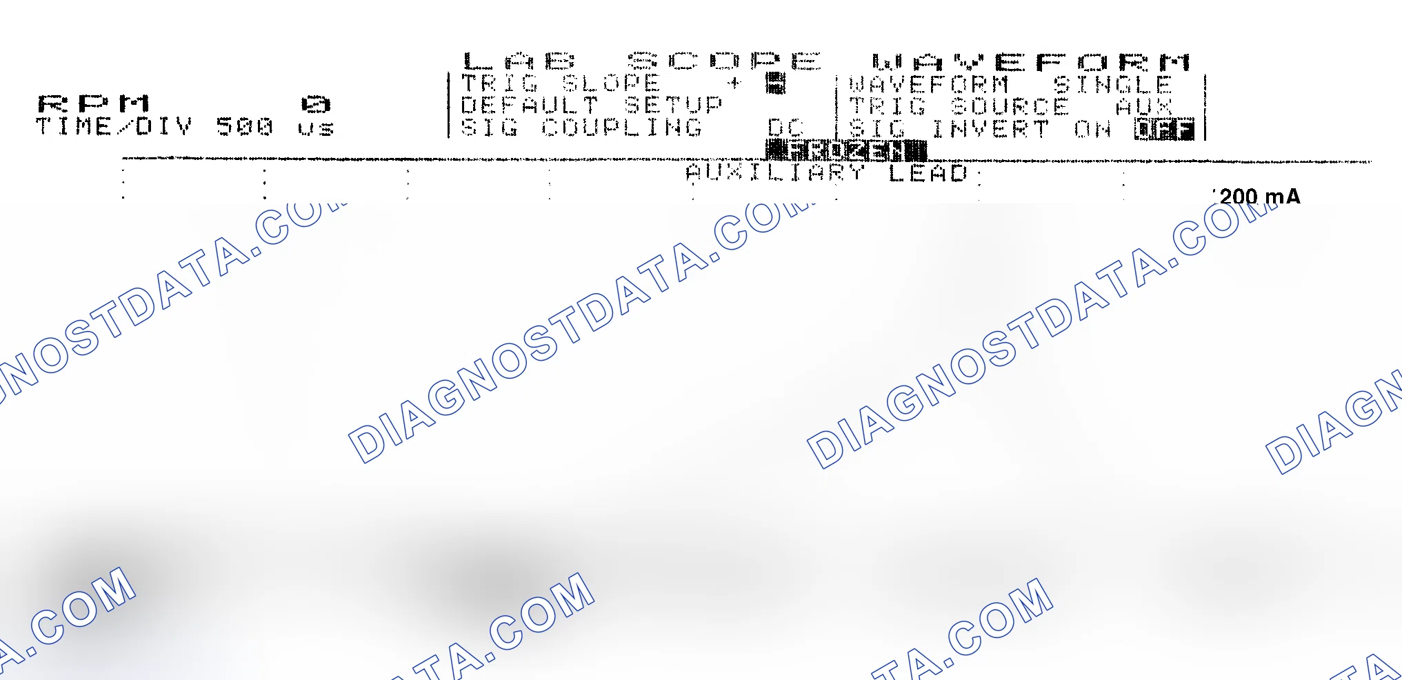 Scheme 17: Single Injector w/Normal Current Flow - Current Pattern