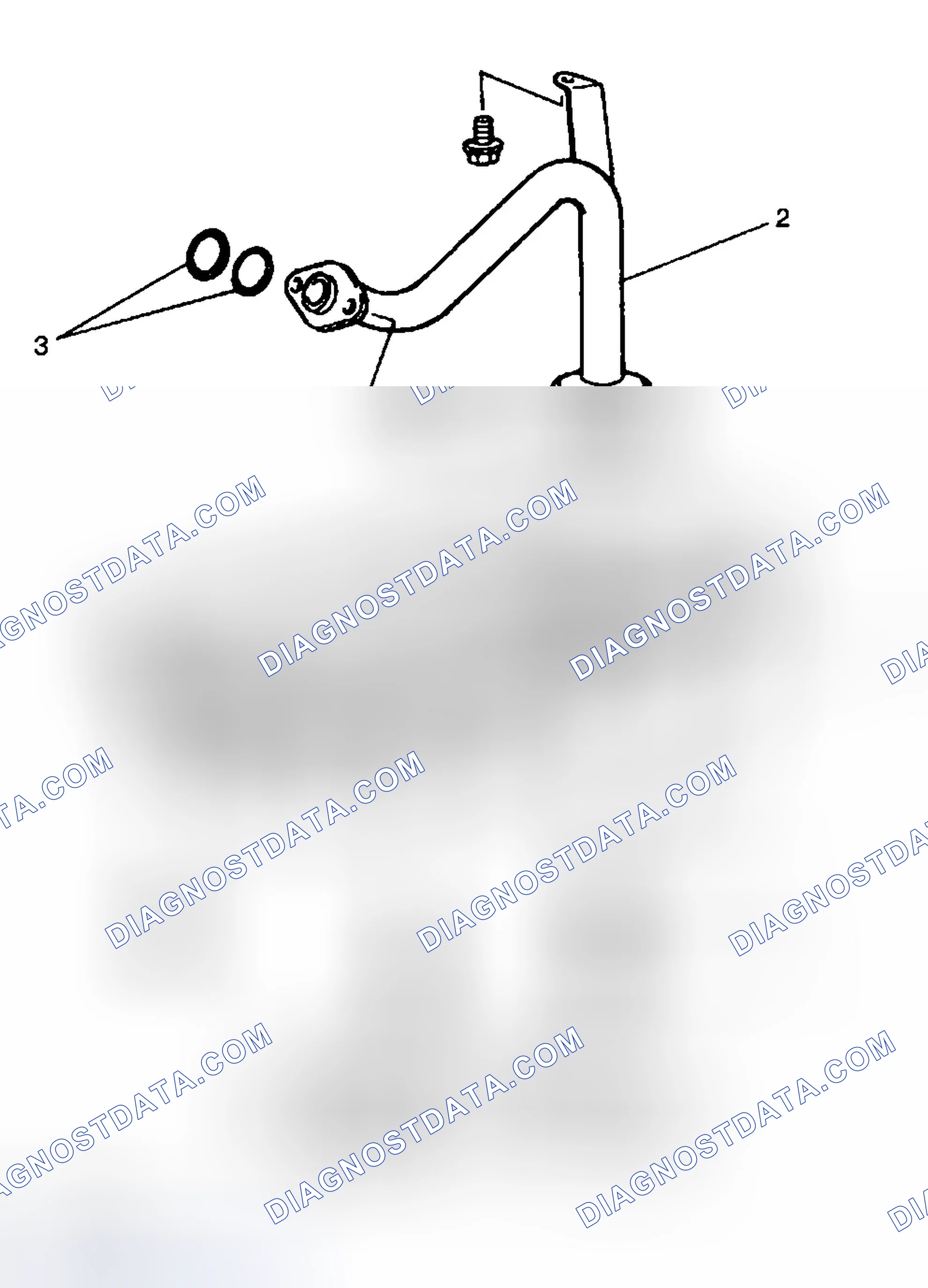 Scheme 6: Oil Pan & Oil Pump Strainer Components