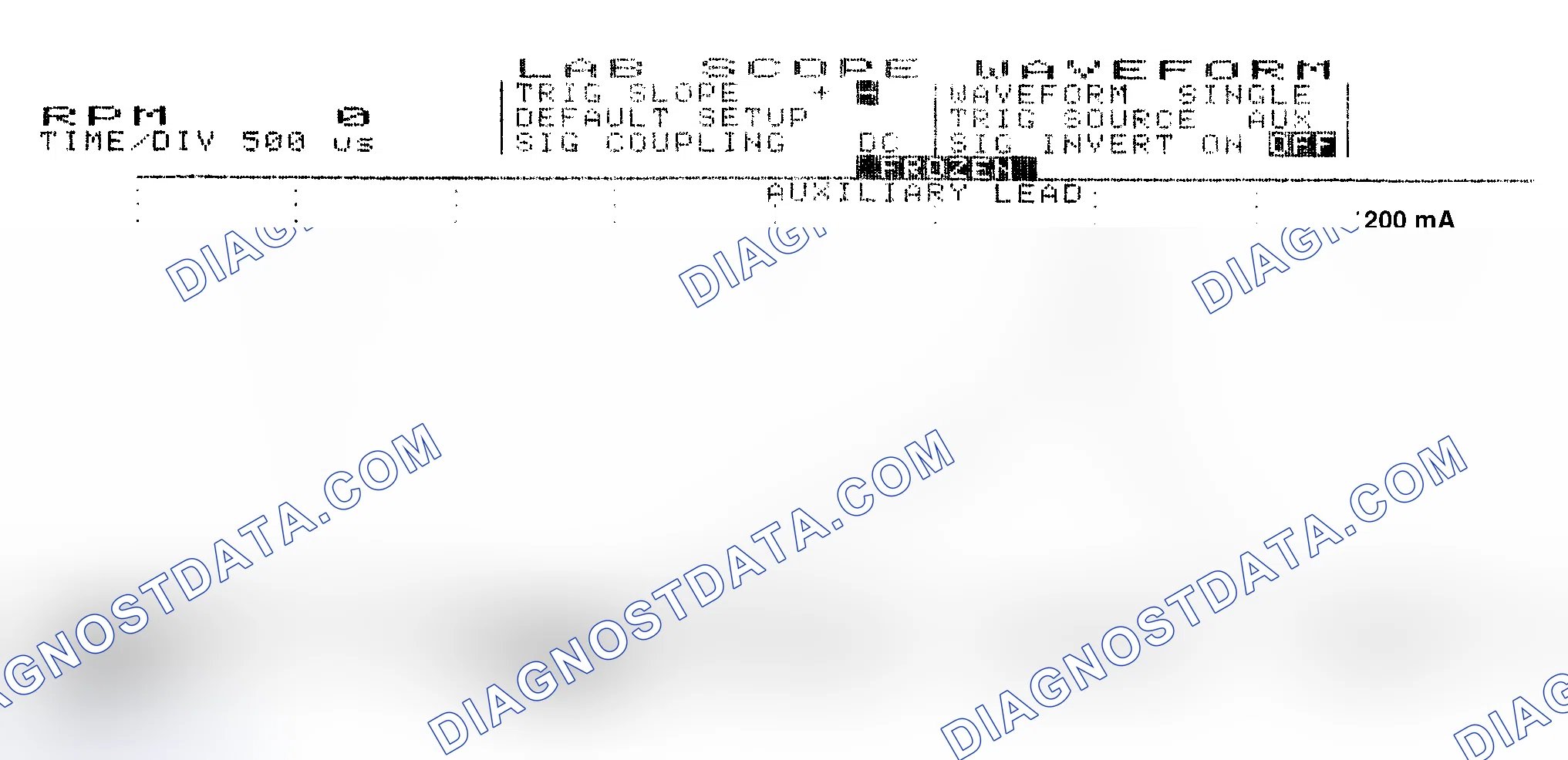 Scheme 17: Single Injector w/Normal Current Flow - Current Pattern