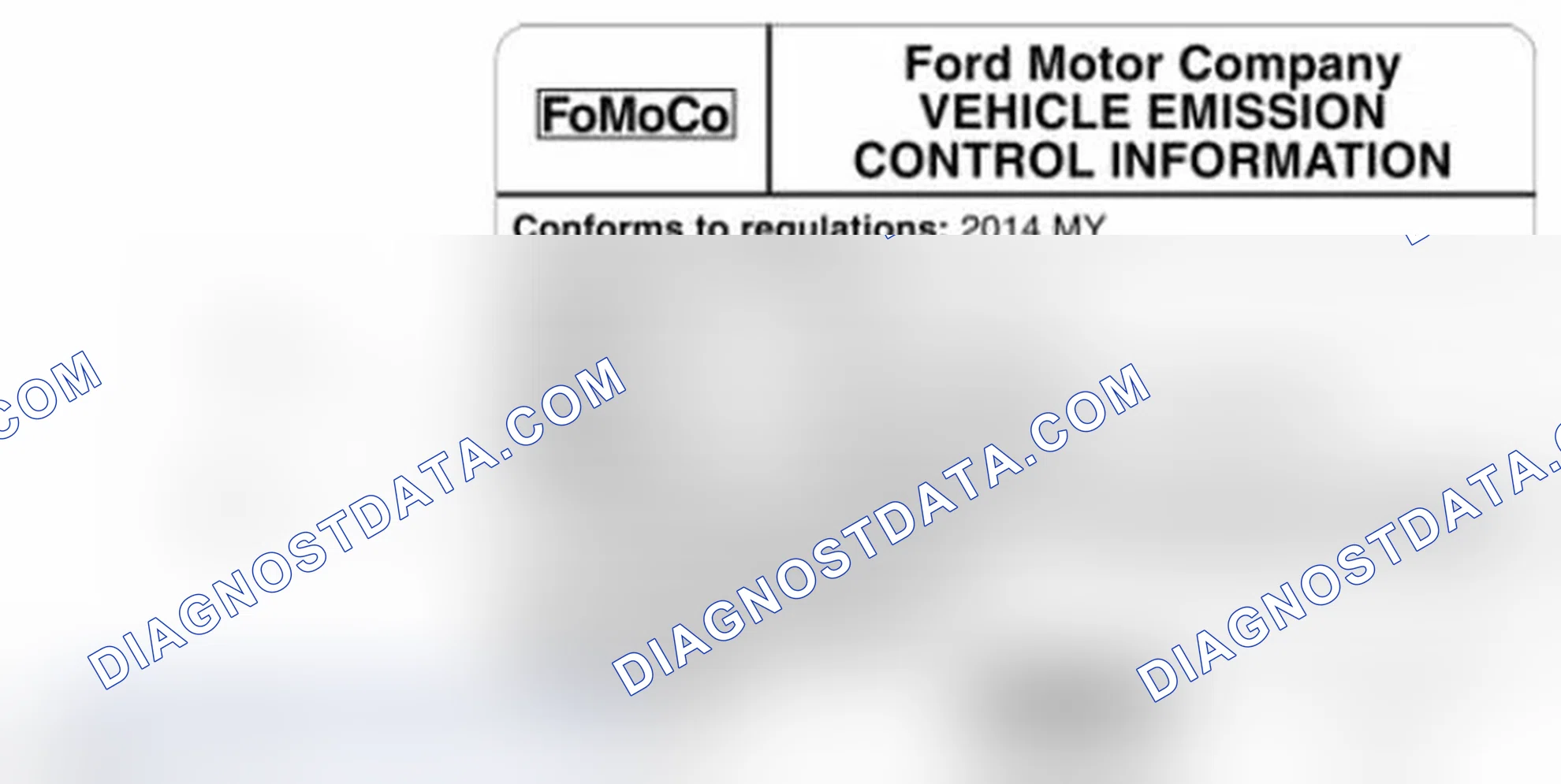 Scheme 11: Engine And Evaporative Emission System Information