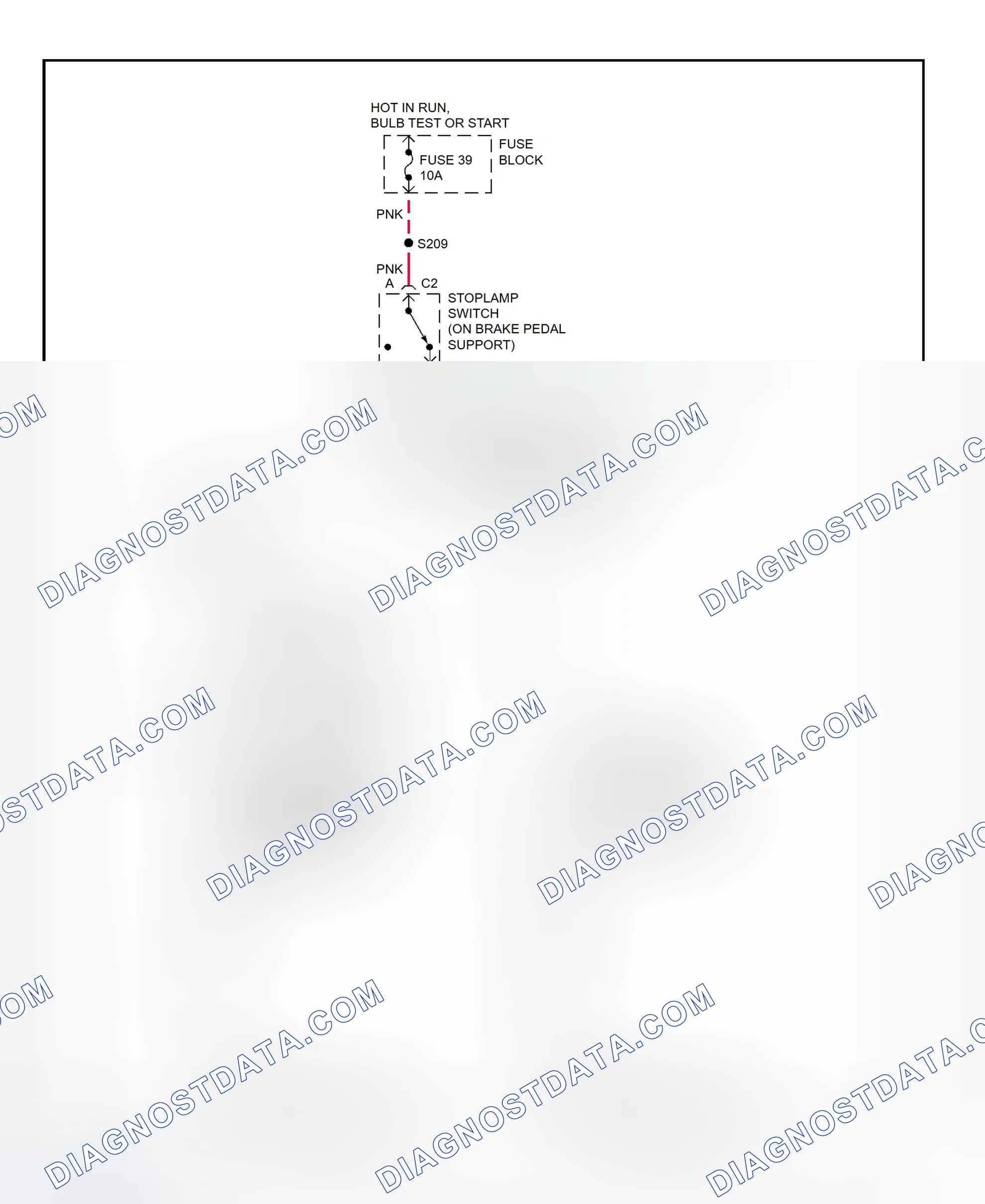 Fig. 36: Shift Interlock System Wiring Diagram (1999 Lumina & Monte Carlo)