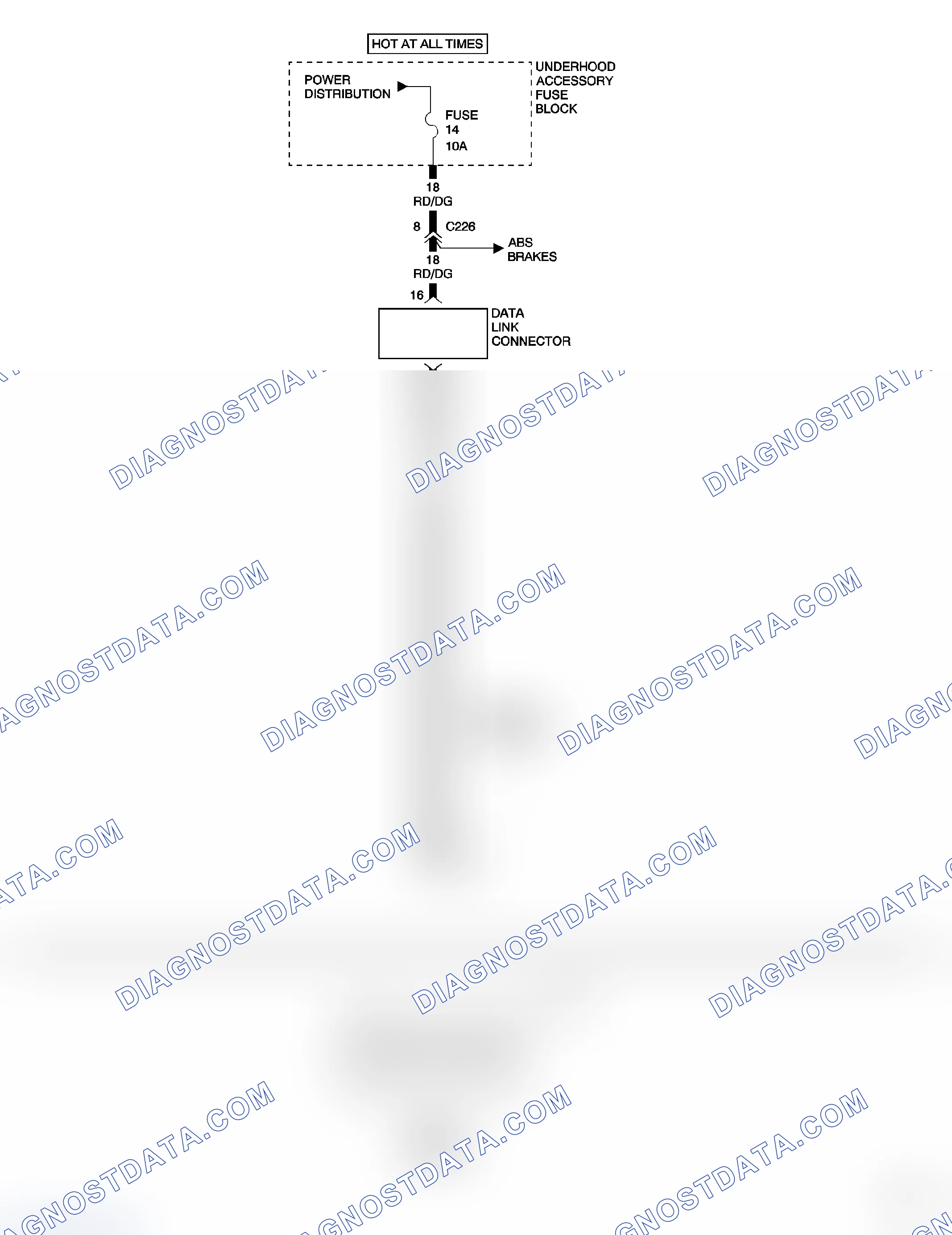Scheme 100: *SCAN TOOL DOES NOT POWER UP