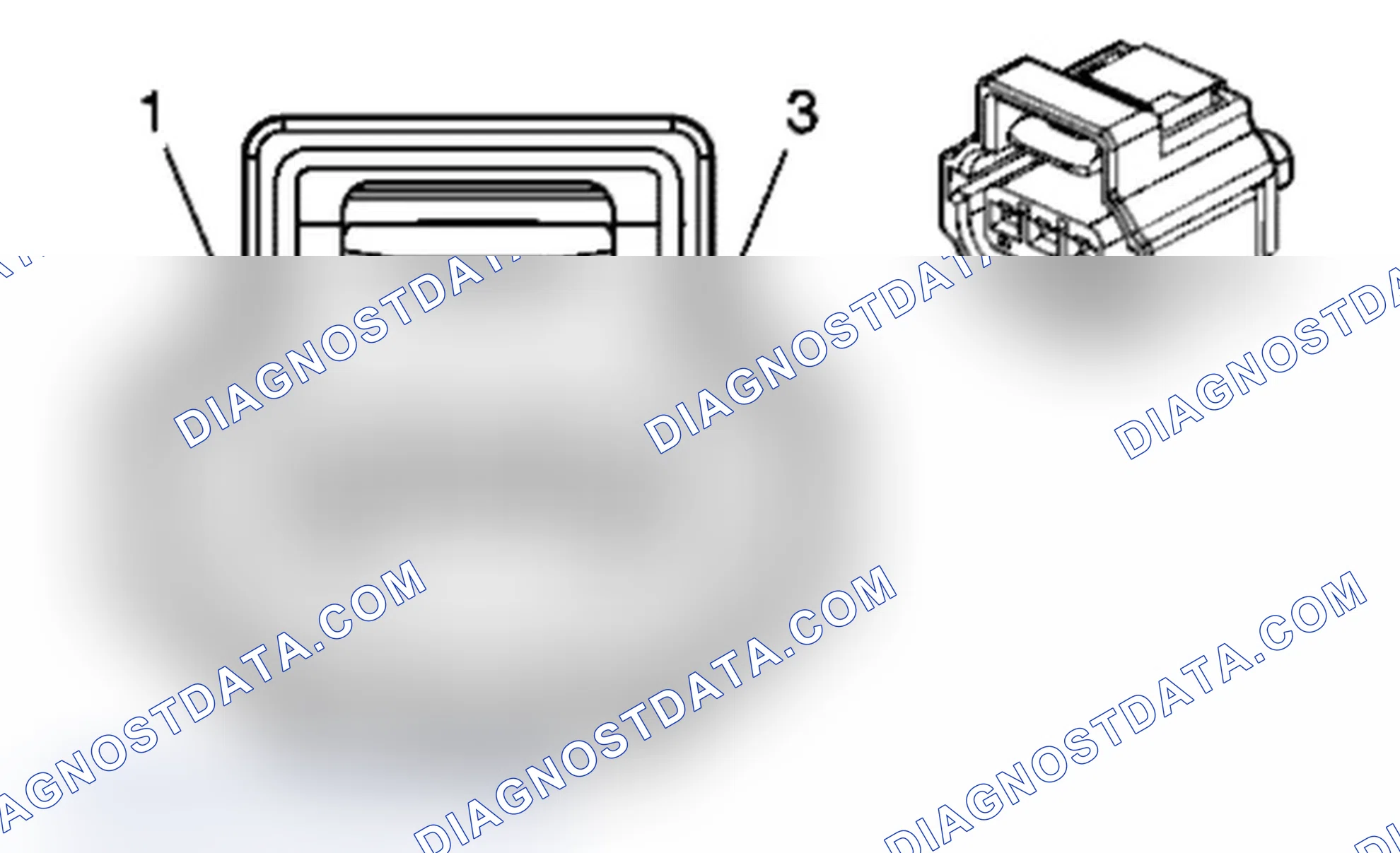 Engine Controls Connector End Views