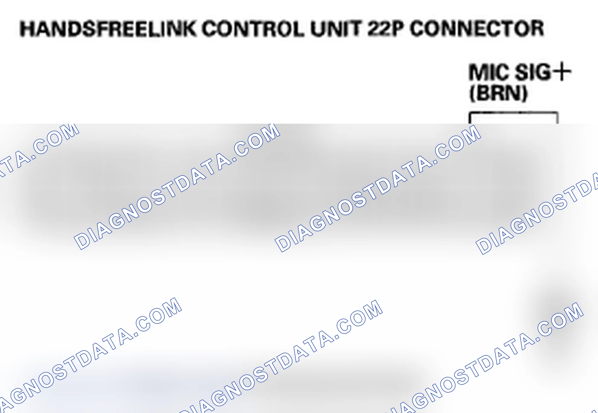 Scheme 109: DTC B1775: Microphone Input/Output Short to Power/Open