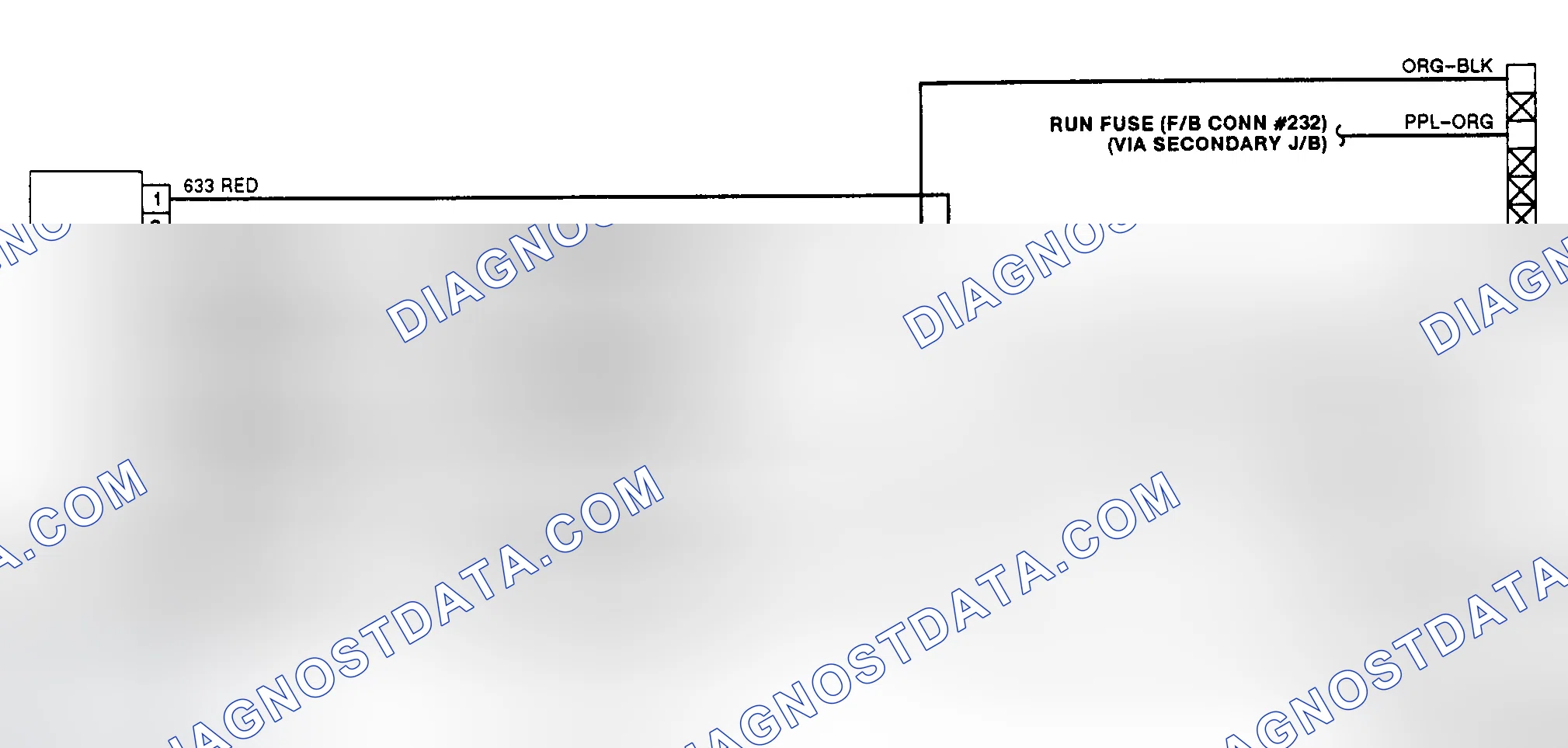 Scheme 17: VAPS Wiring Diagram (Cougar LS & Thunderbird LX)