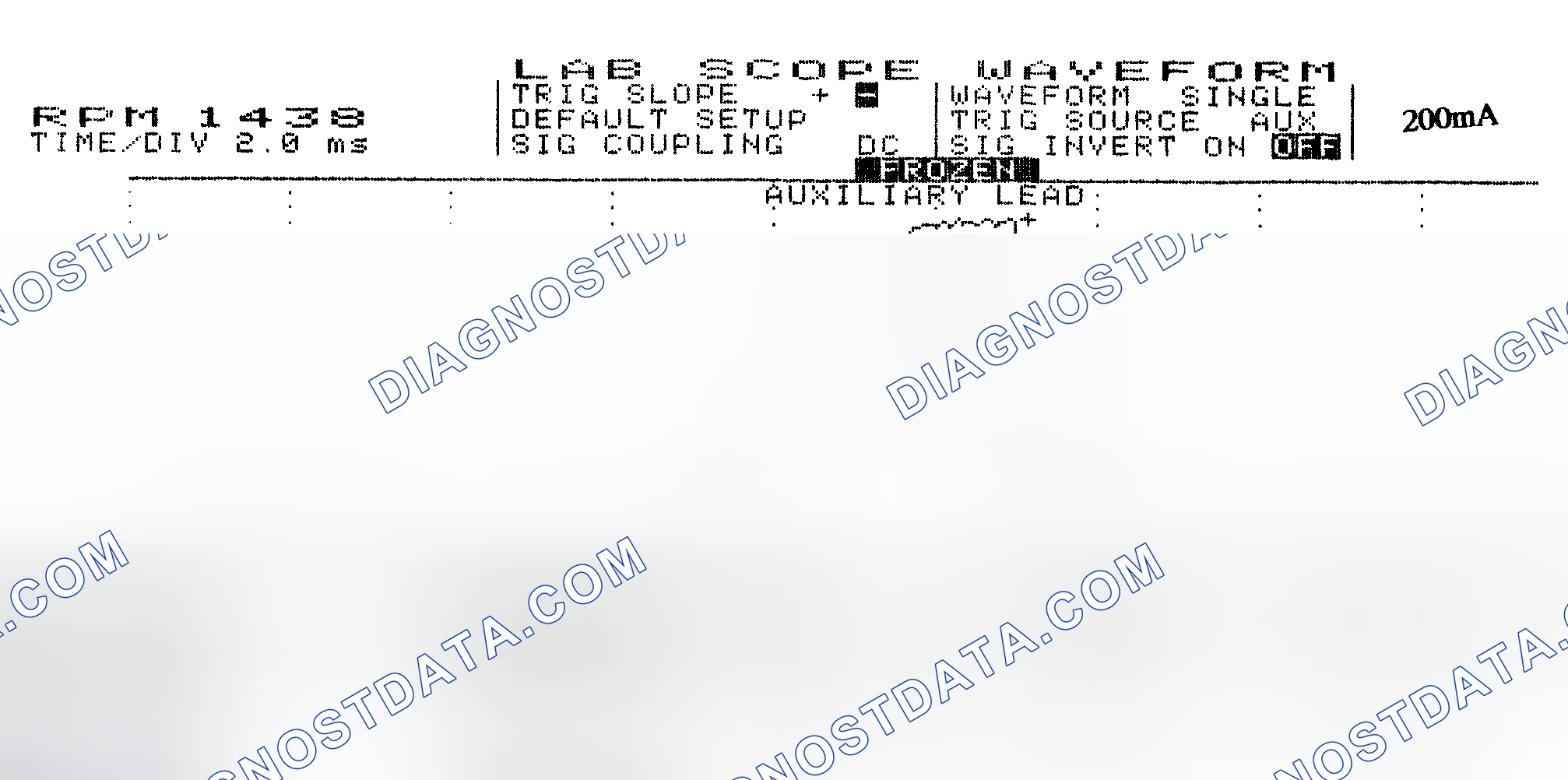 Scheme 15: Single Injector w/Normal Current Flow - Current Pattern