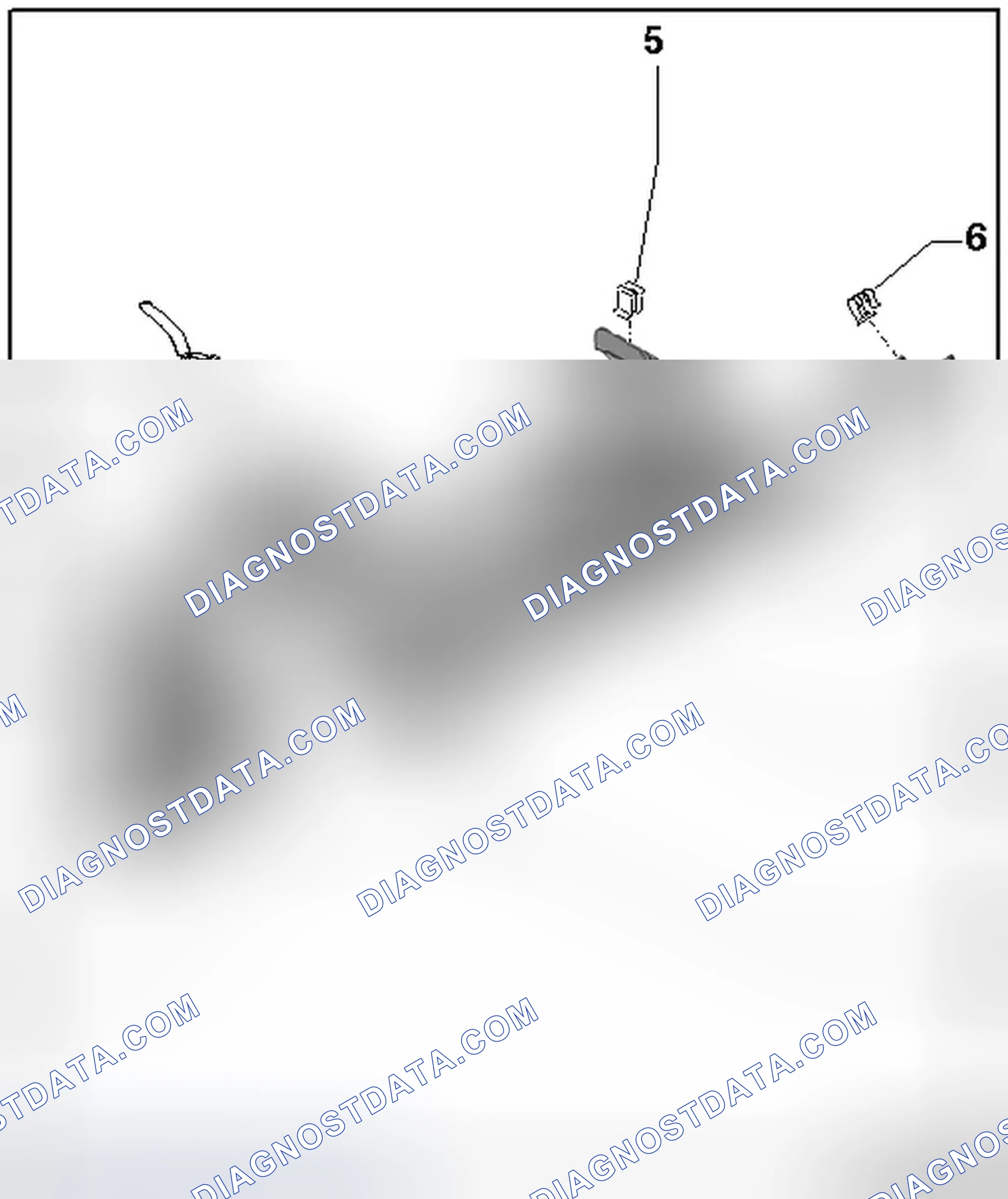 Scheme 459: DRIVER SIDE INSTRUMENT PANEL COVER ASSEMBLY OVERVIEW