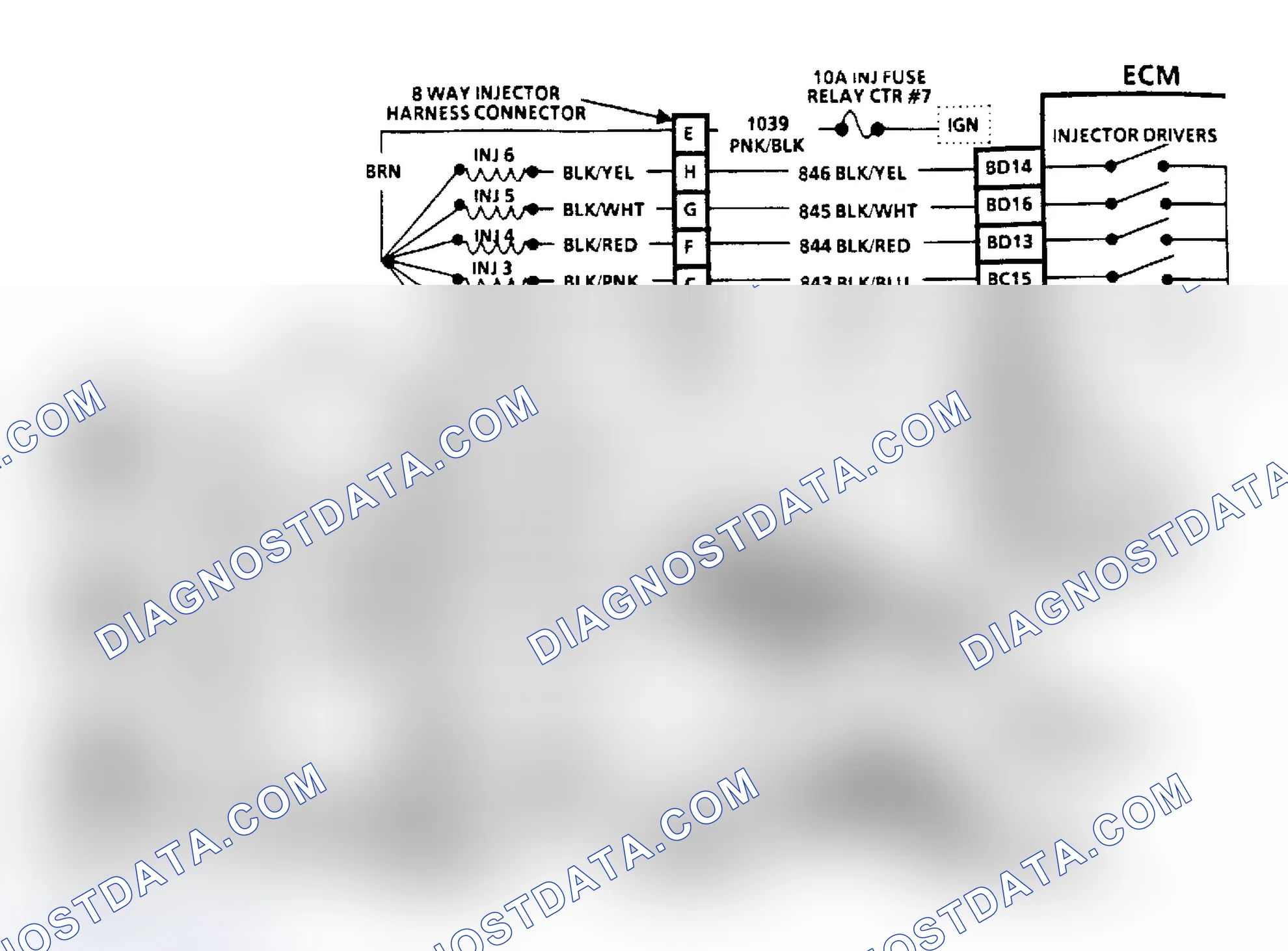 Scheme 440: Chart C4F1 Schematic, C3I Misfire At Idle (3.8L "C" & "H" Bodies)