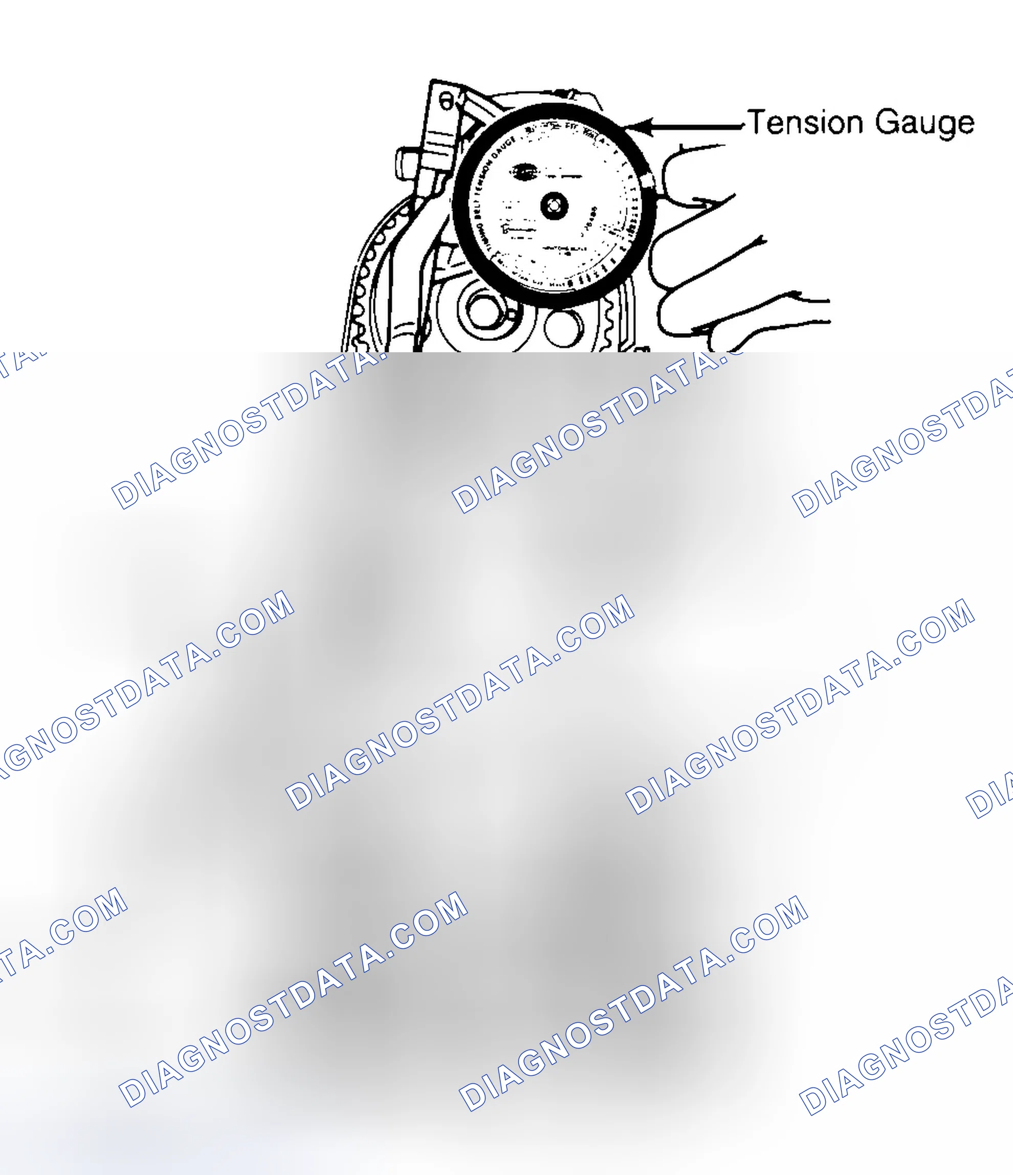 Scheme 3: Adjusting Typical Timing Belt Tension
