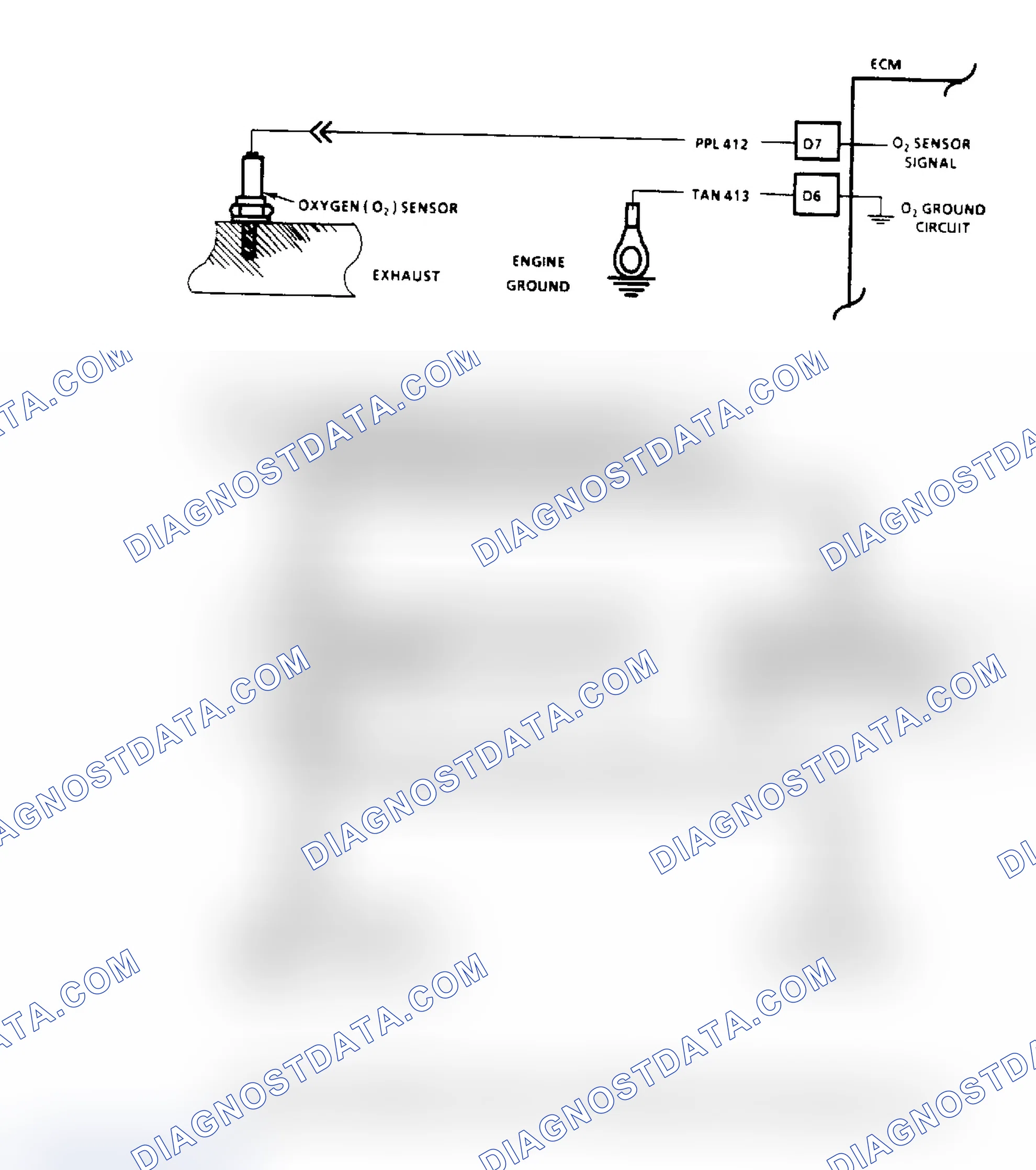 Scheme 77: Code 45, Rich Exhaust Indication Flow Chart & Schematic