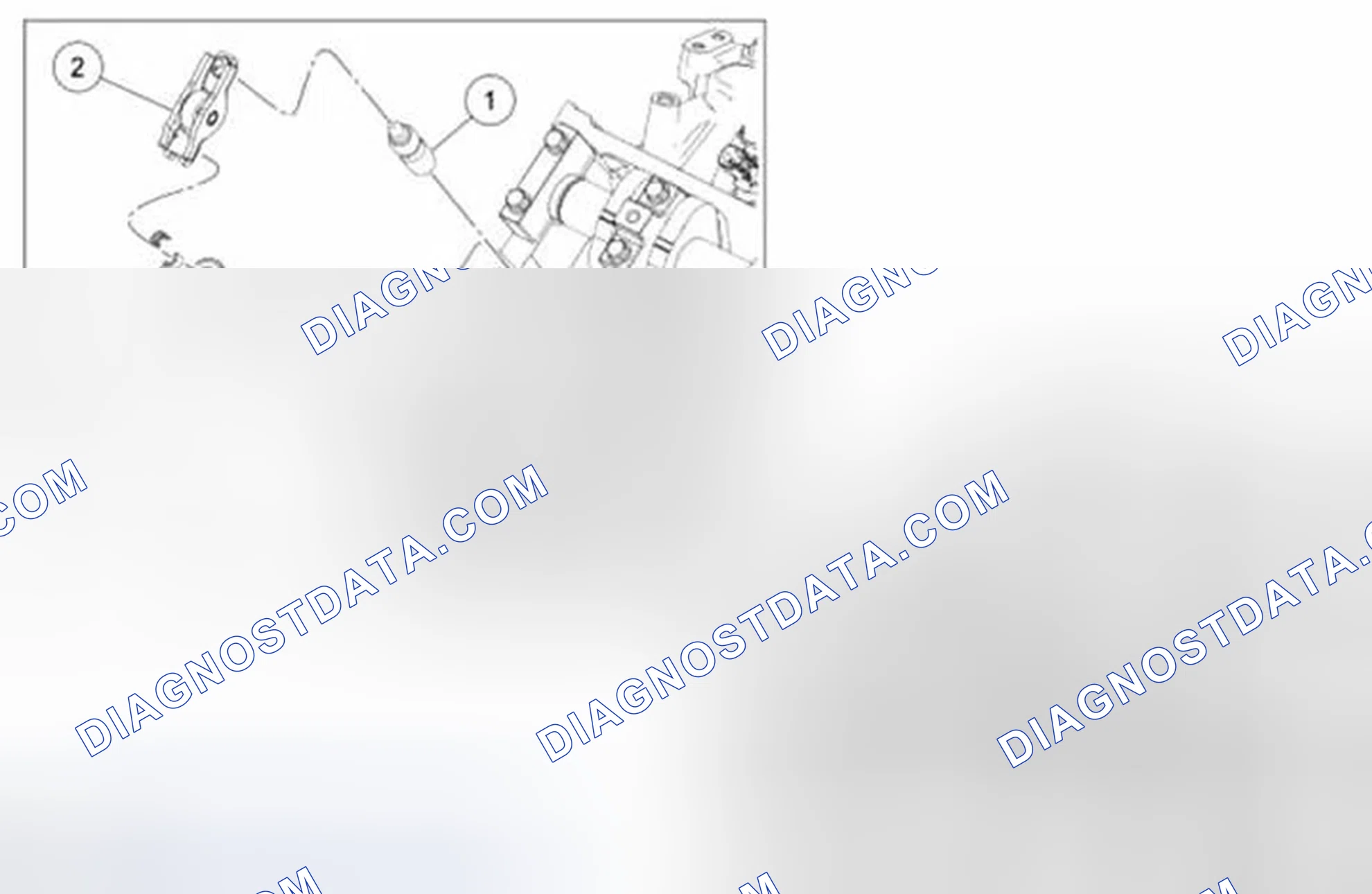 Scheme 1603: Valve Train Components - Exploded View
