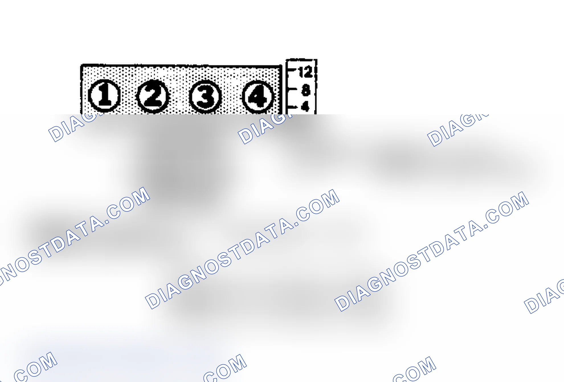 Scheme 1: Firing Order & Distributor Rotation (2.5L)
