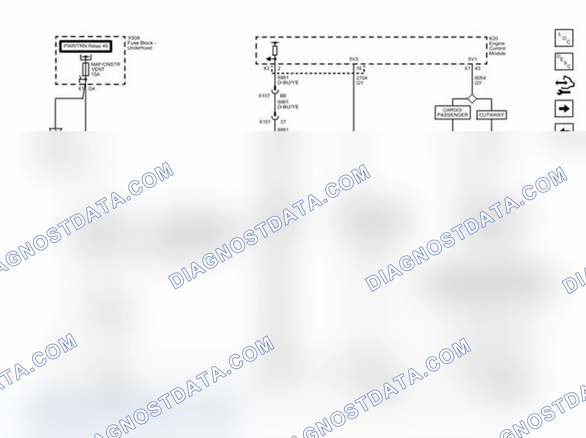Scheme 37: Engine Data Sensors - Pressure and WIF