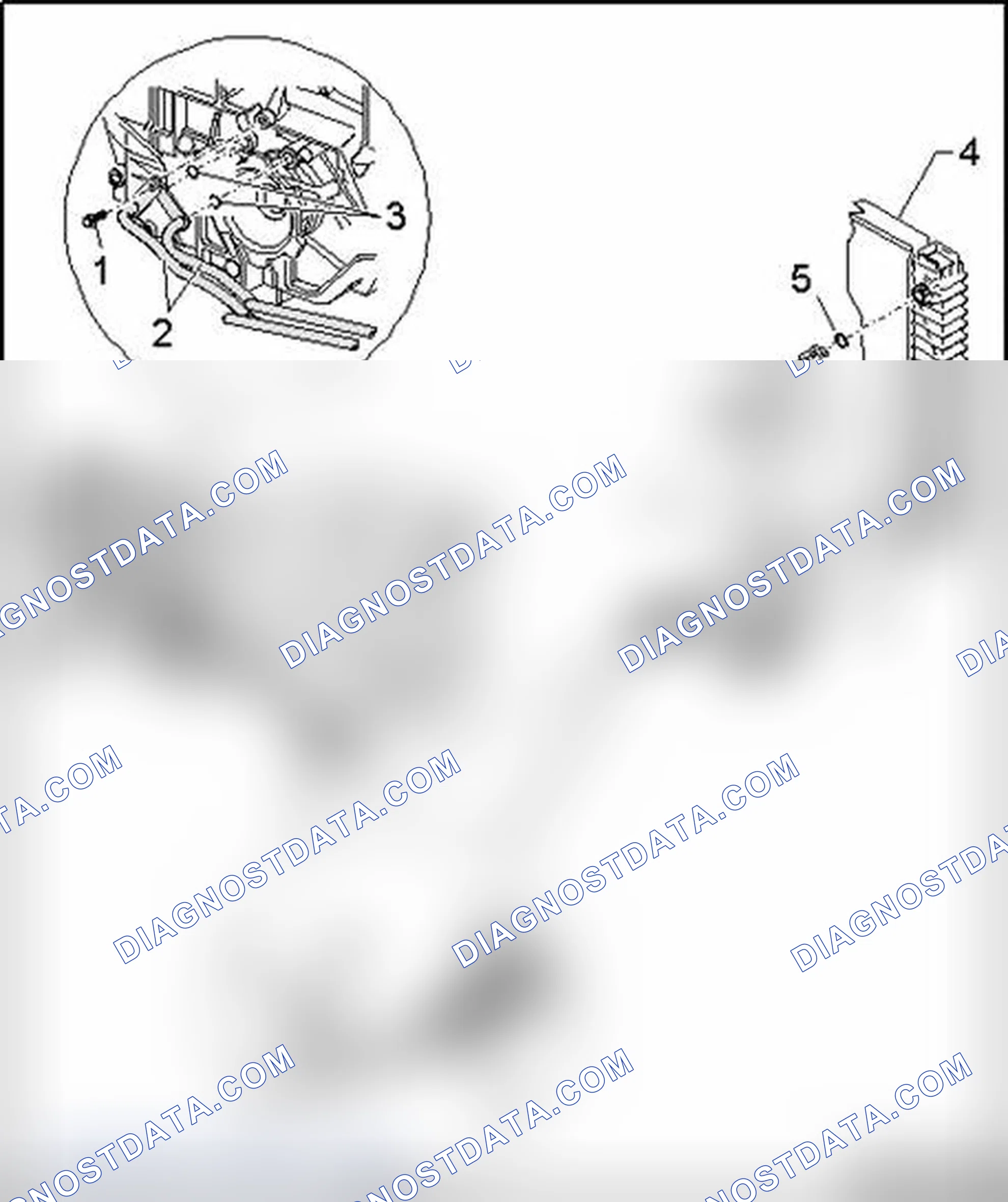Scheme 408: ATF lines, ATF cooler and auxiliary ATF filter, component overview, vehicles with 6-cyl. gasoline en