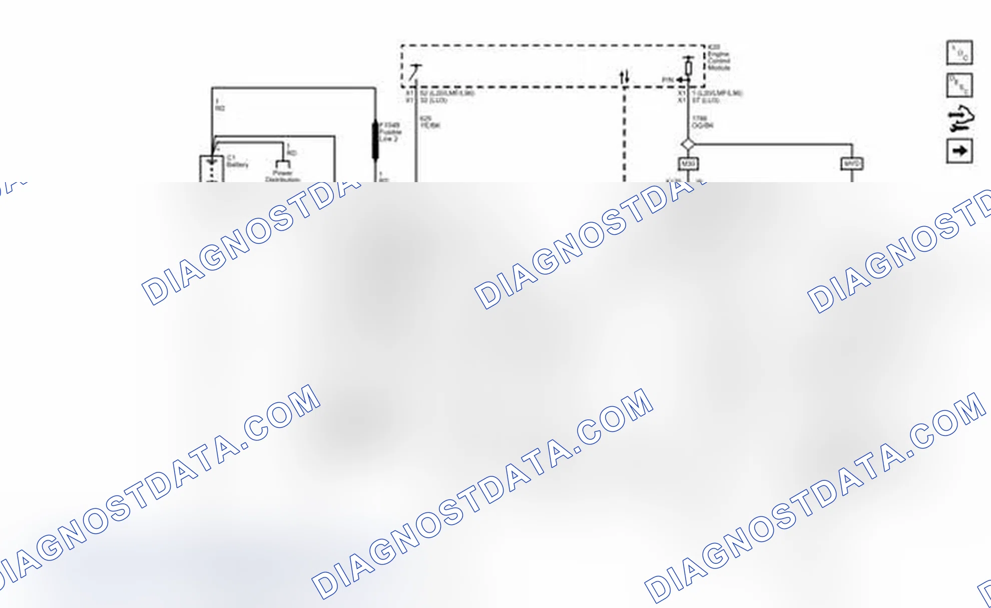 Scheme 1: Starting System (Gas) Wiring Schematics