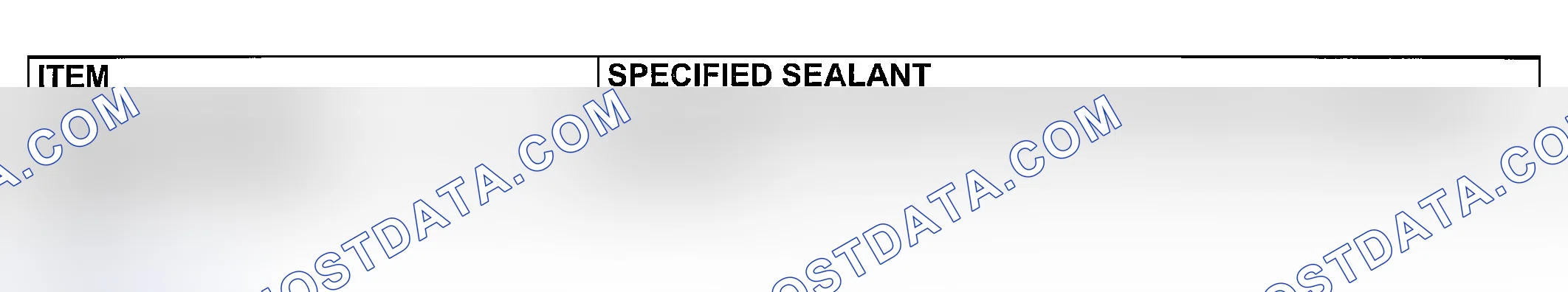 Scheme 417: SEALANTS