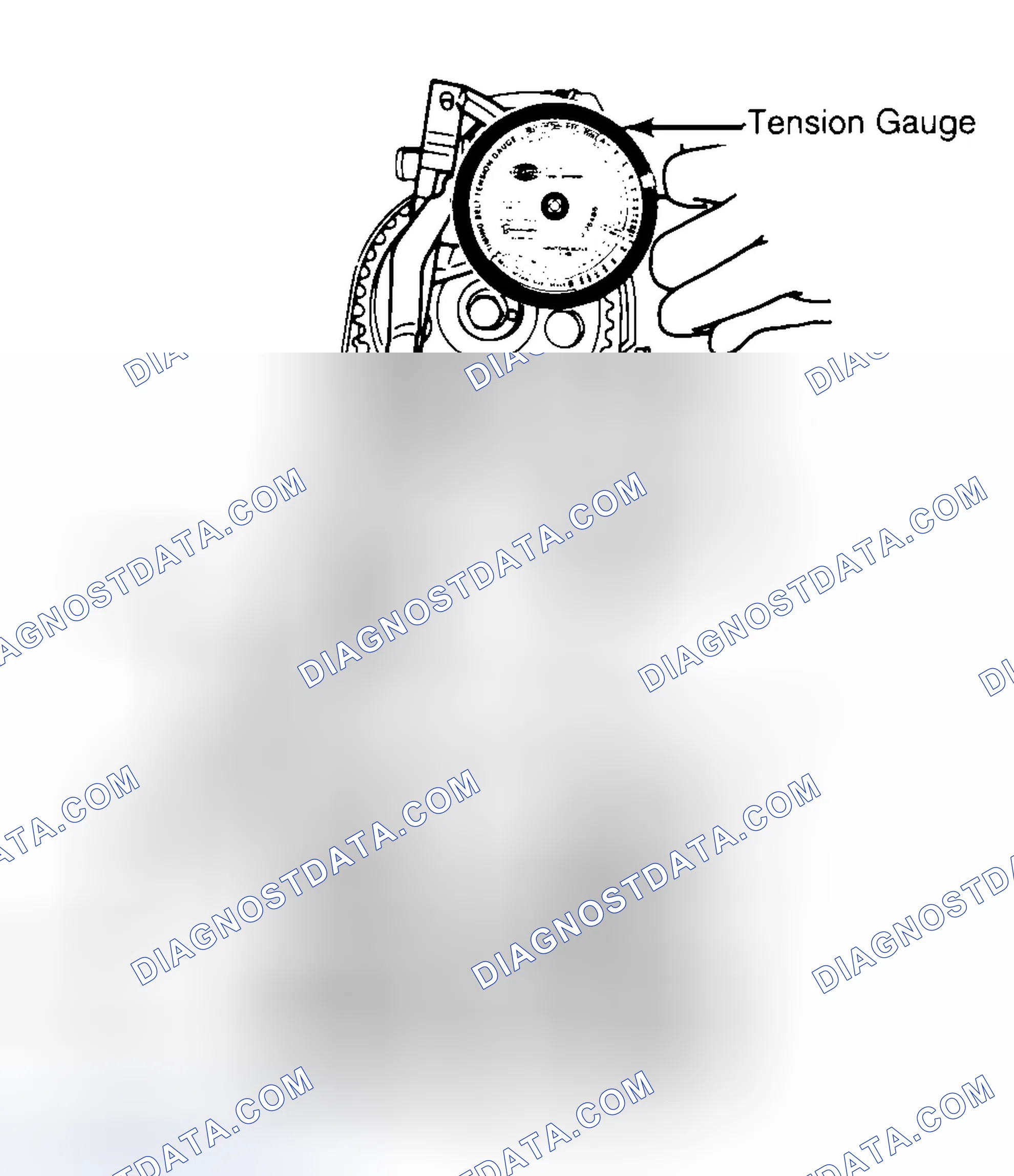 Scheme 3: Adjusting Typical Timing Belt Tension