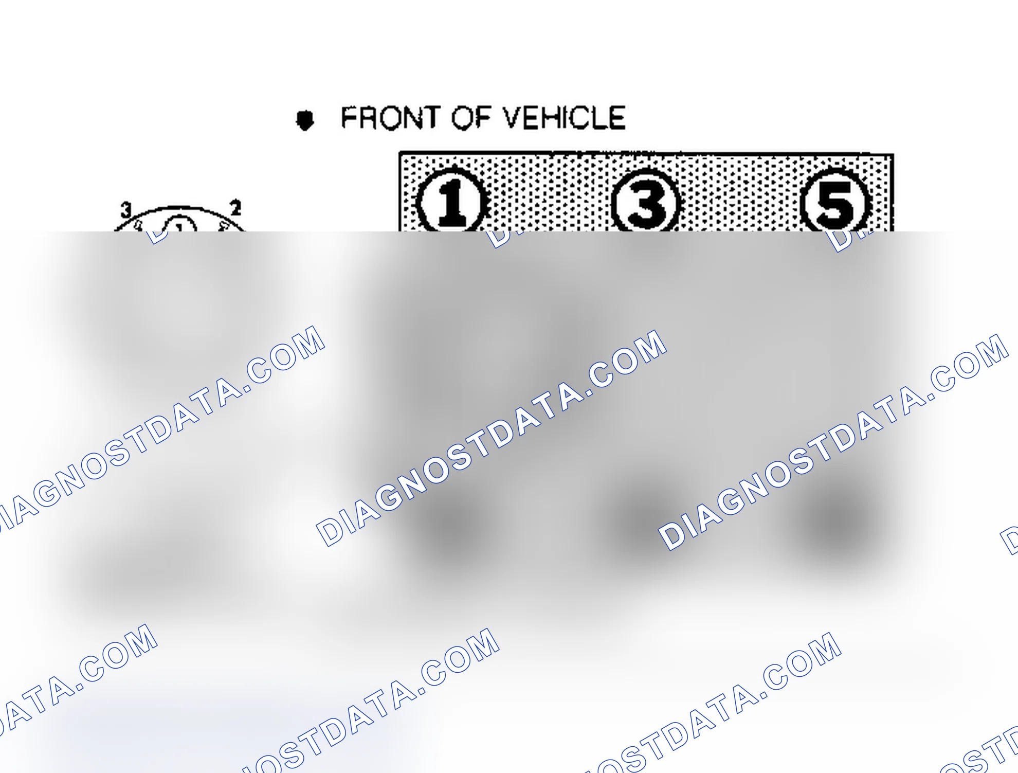 Scheme 3: 3.0L (VIN 3) Firing Order & Distributor Rotation