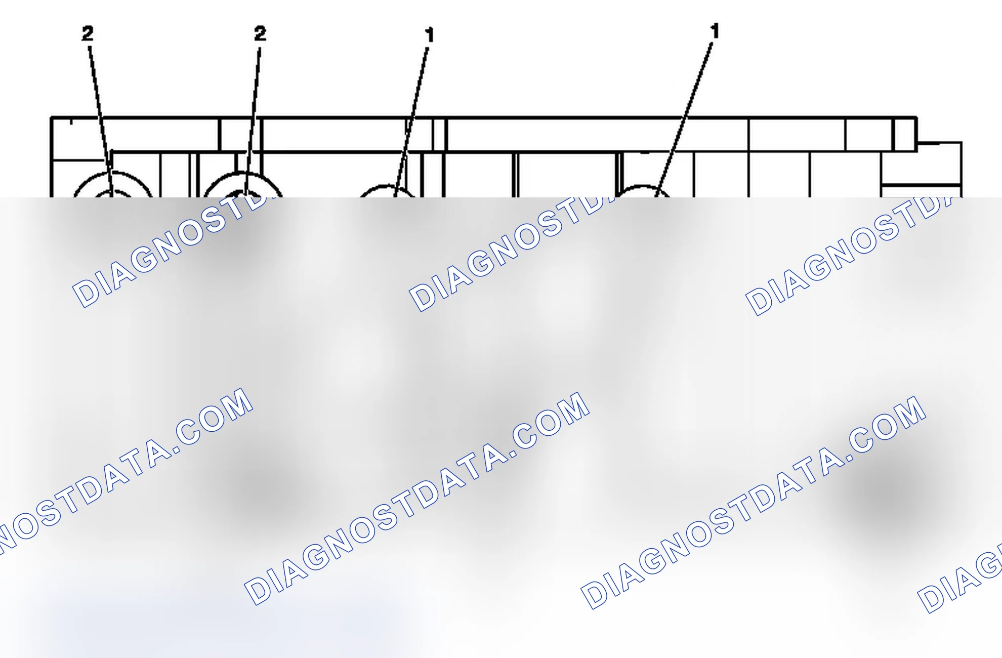 Scheme 112: Cylinder Head - Rear View