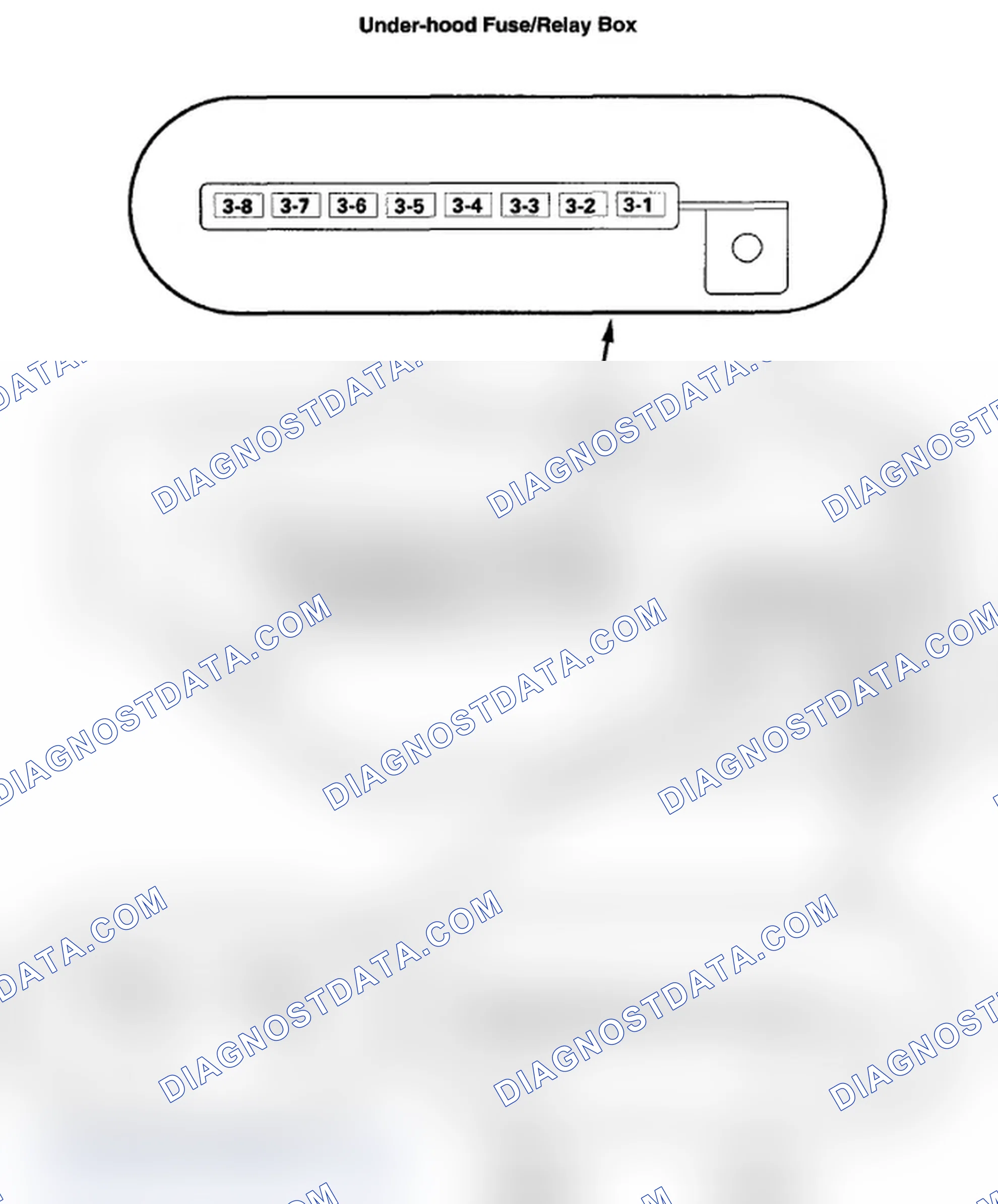 Scheme 350: Under-Hood Fuse/Relay Box (6-15)