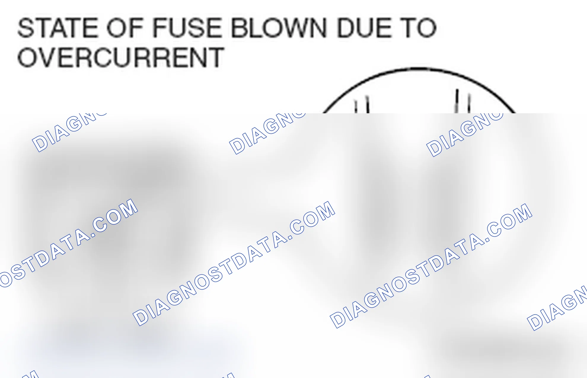 Scheme 71: CAUTIONS IN EVENT OF BLOWN FUSE