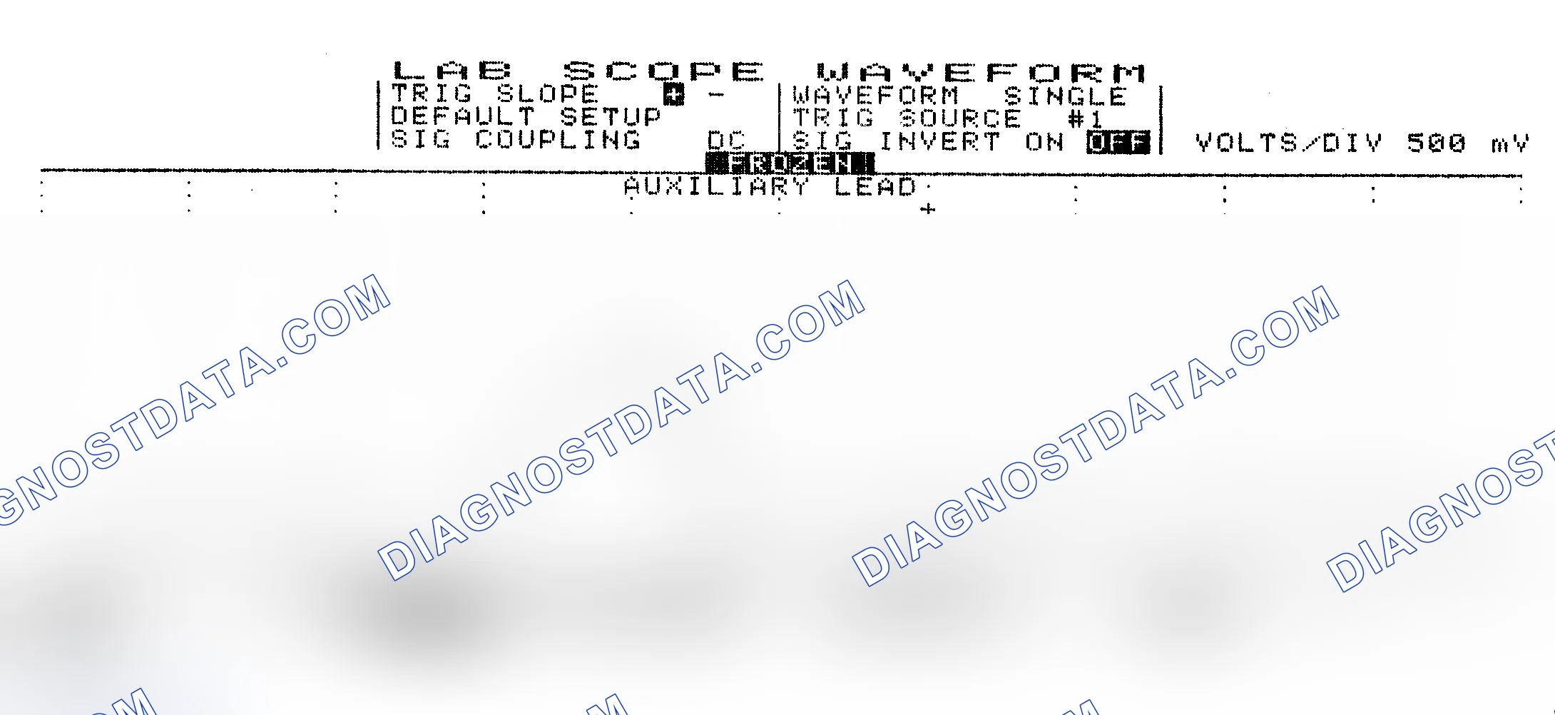 Scheme 10: Single Injector w/Excessive Current Flow - Current Pattern
