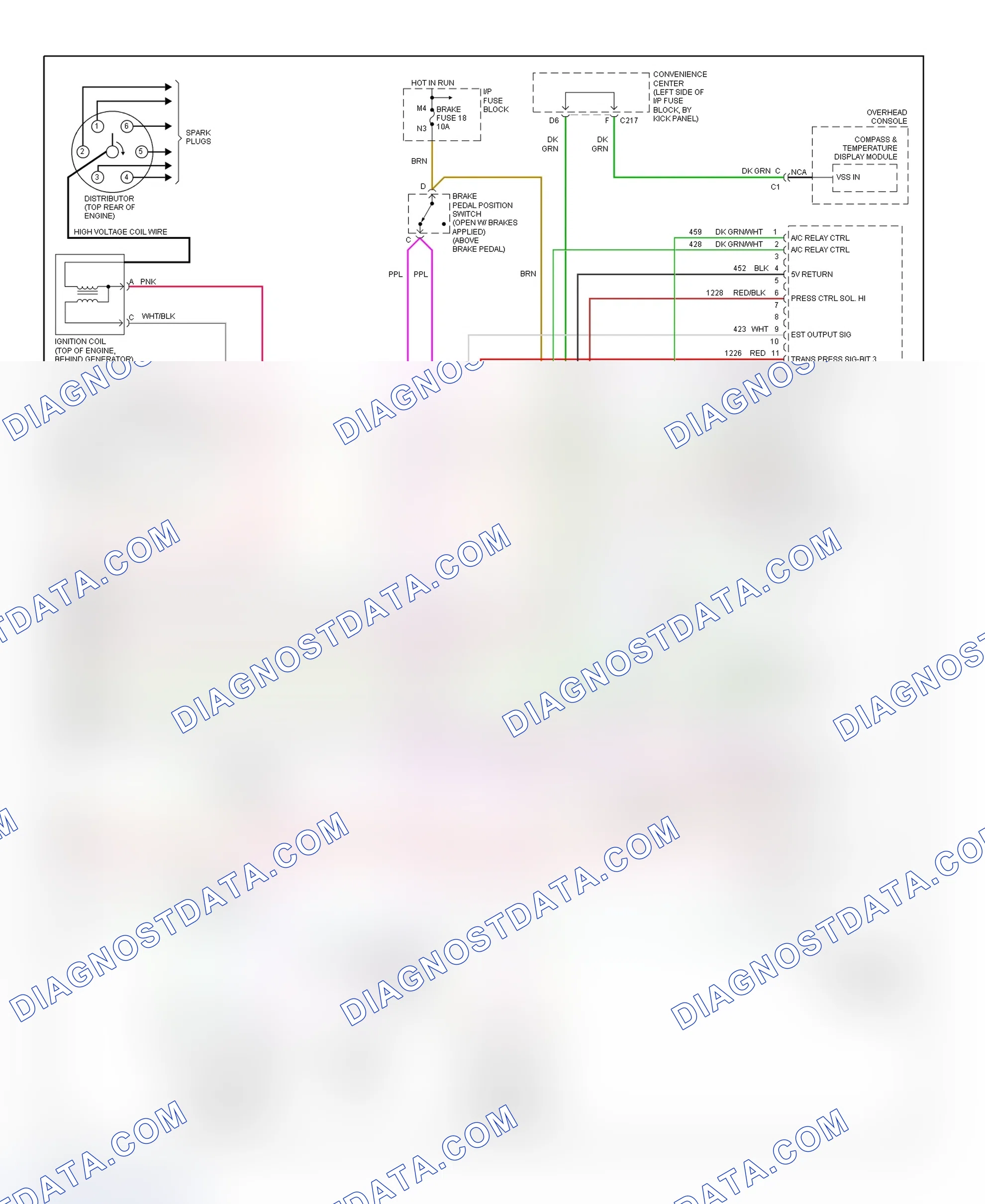 Scheme 10: PCM Wiring Diagram (Astro & Safari - 4.3L - 4 Of 4)