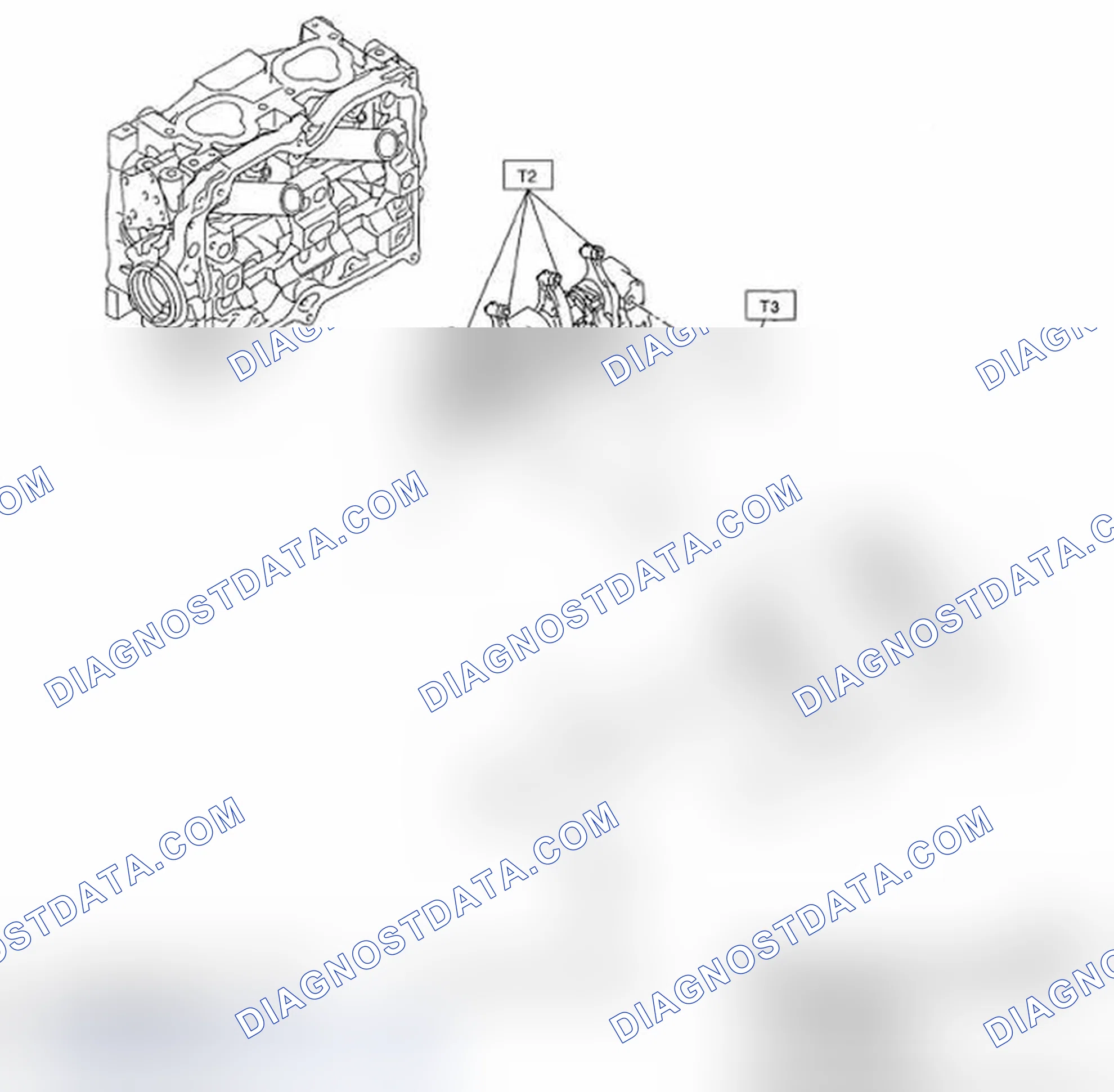 Scheme 43: Identifying Valve Rocker Assembly Components With Torque Specifications