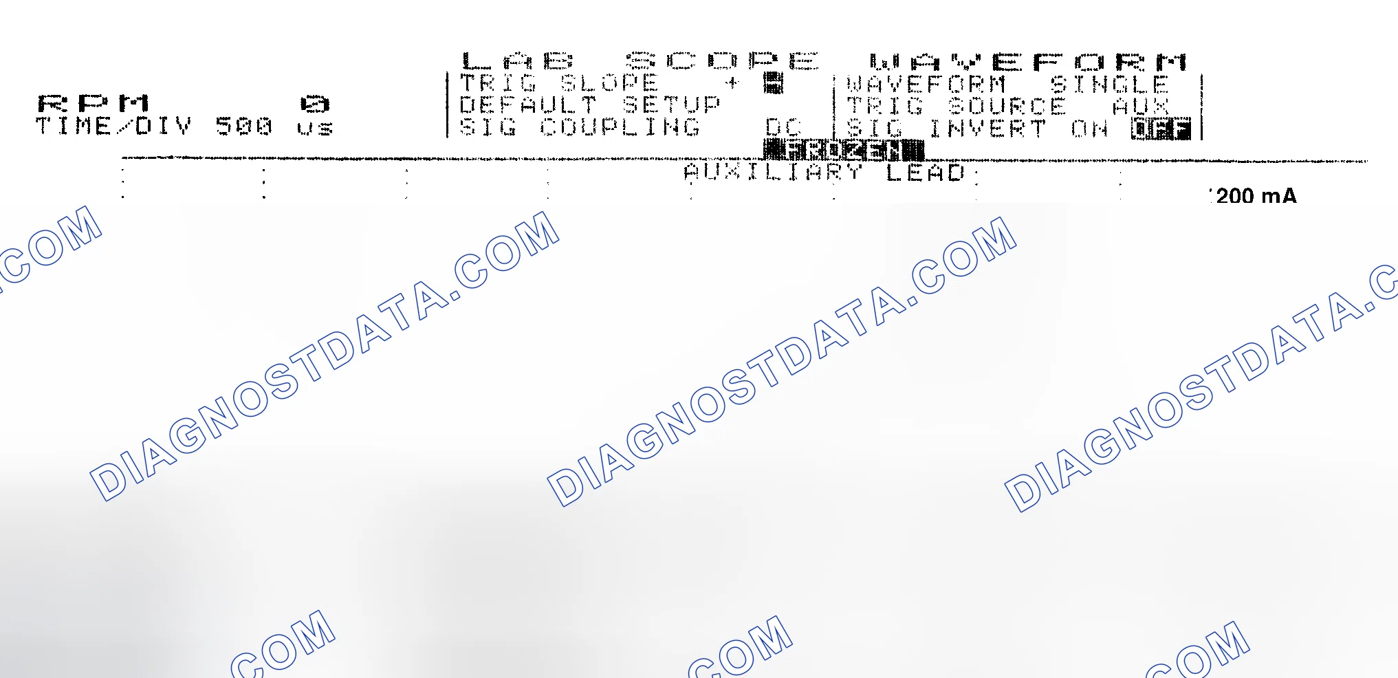 Scheme 17: Single Injector w/Normal Current Flow - Current Pattern