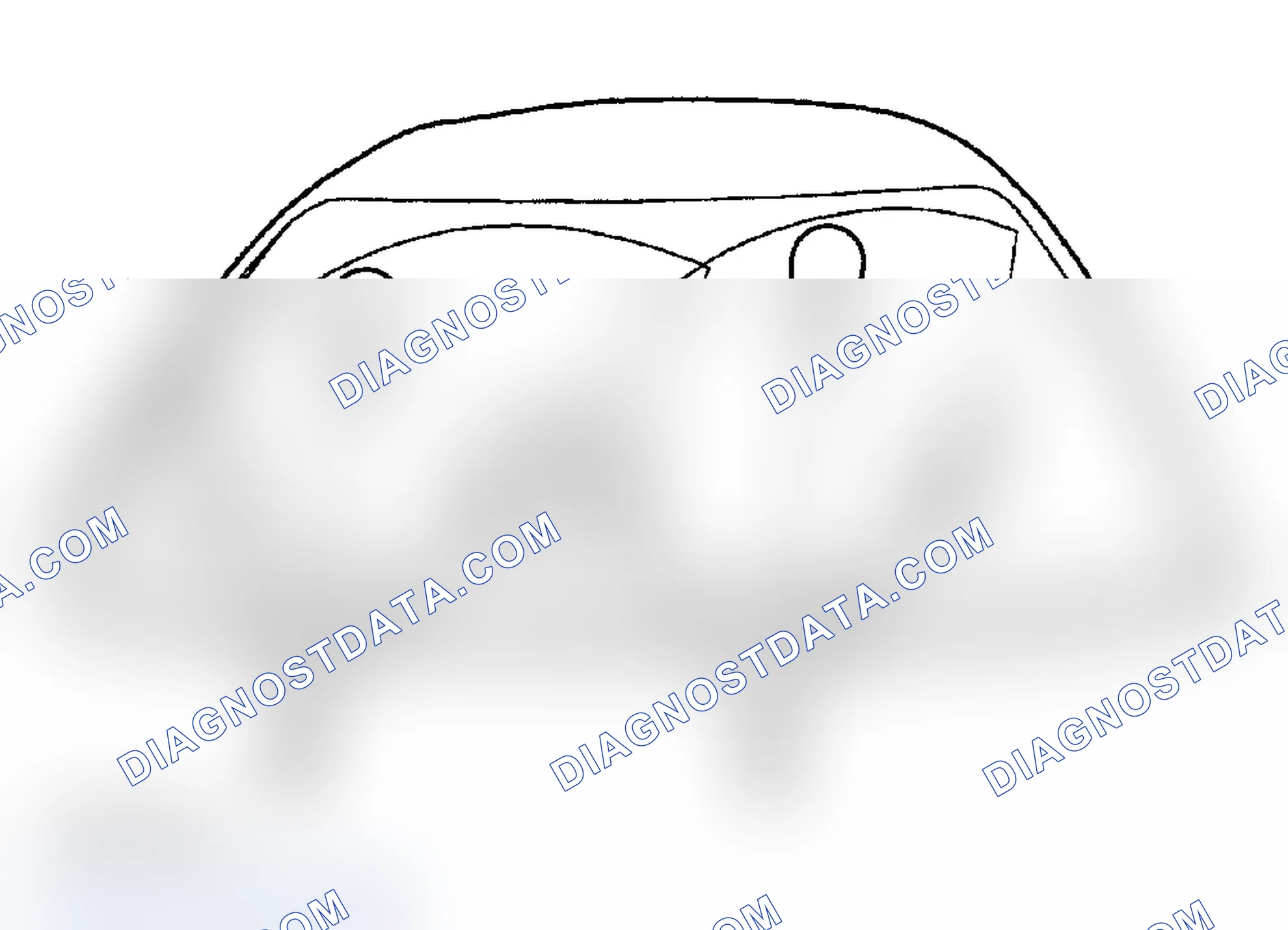 Scheme 5: WASHER NOZZLE SPRAY PATTERN
