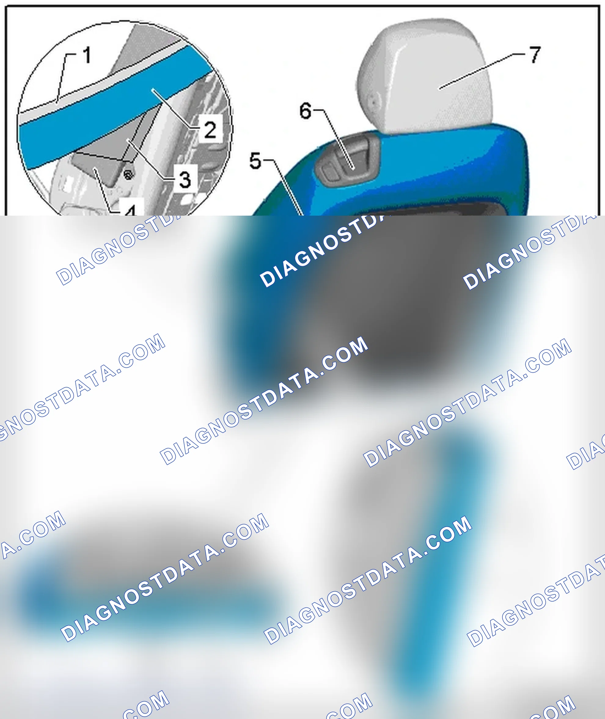 Scheme 361: BACKREST COVER AND UPHOLSTERY OVERVIEW