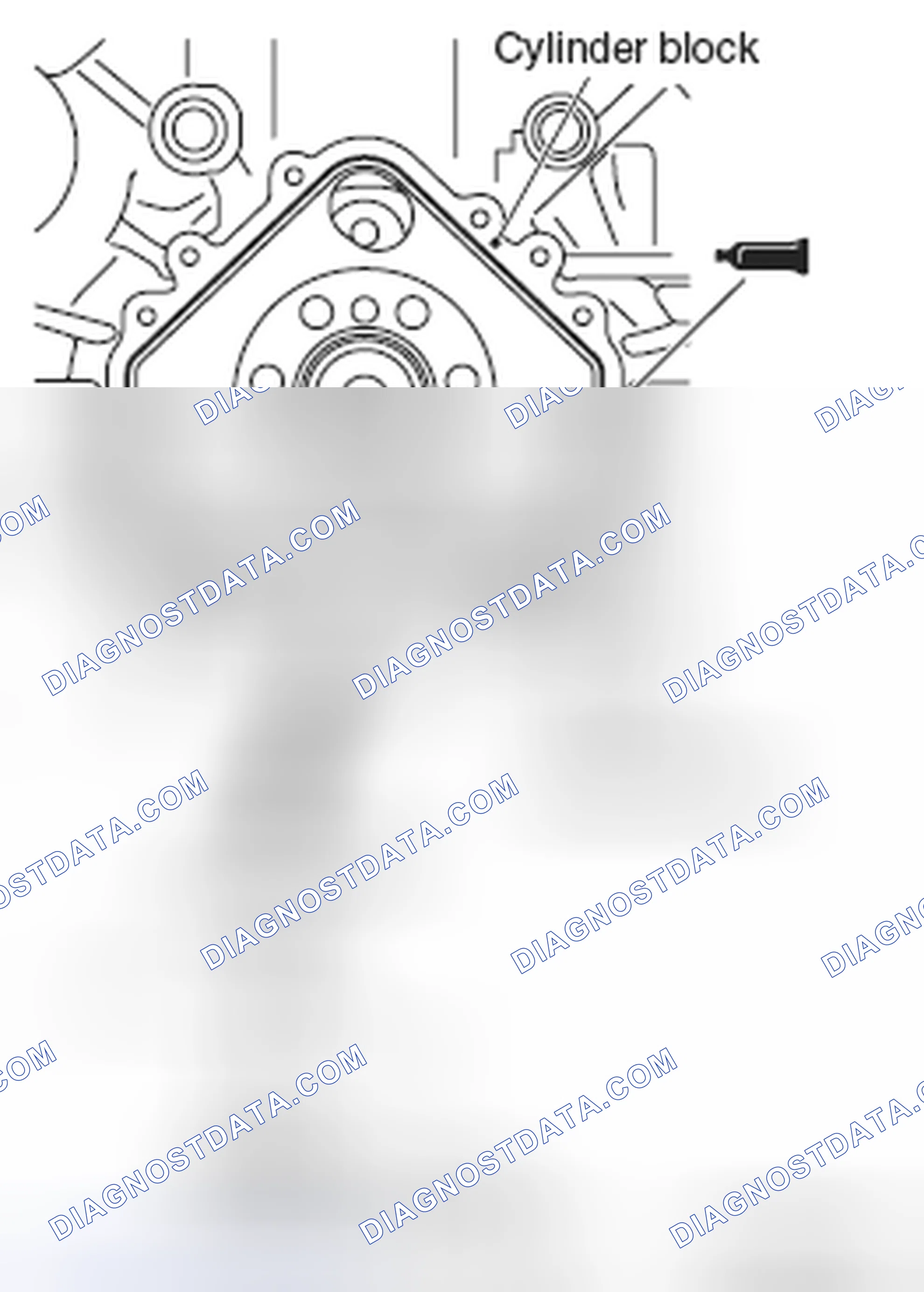 Scheme 35: A: CRANKSHAFT REAR OIL SEAL CASE ASSEMBLY INSTALLATION