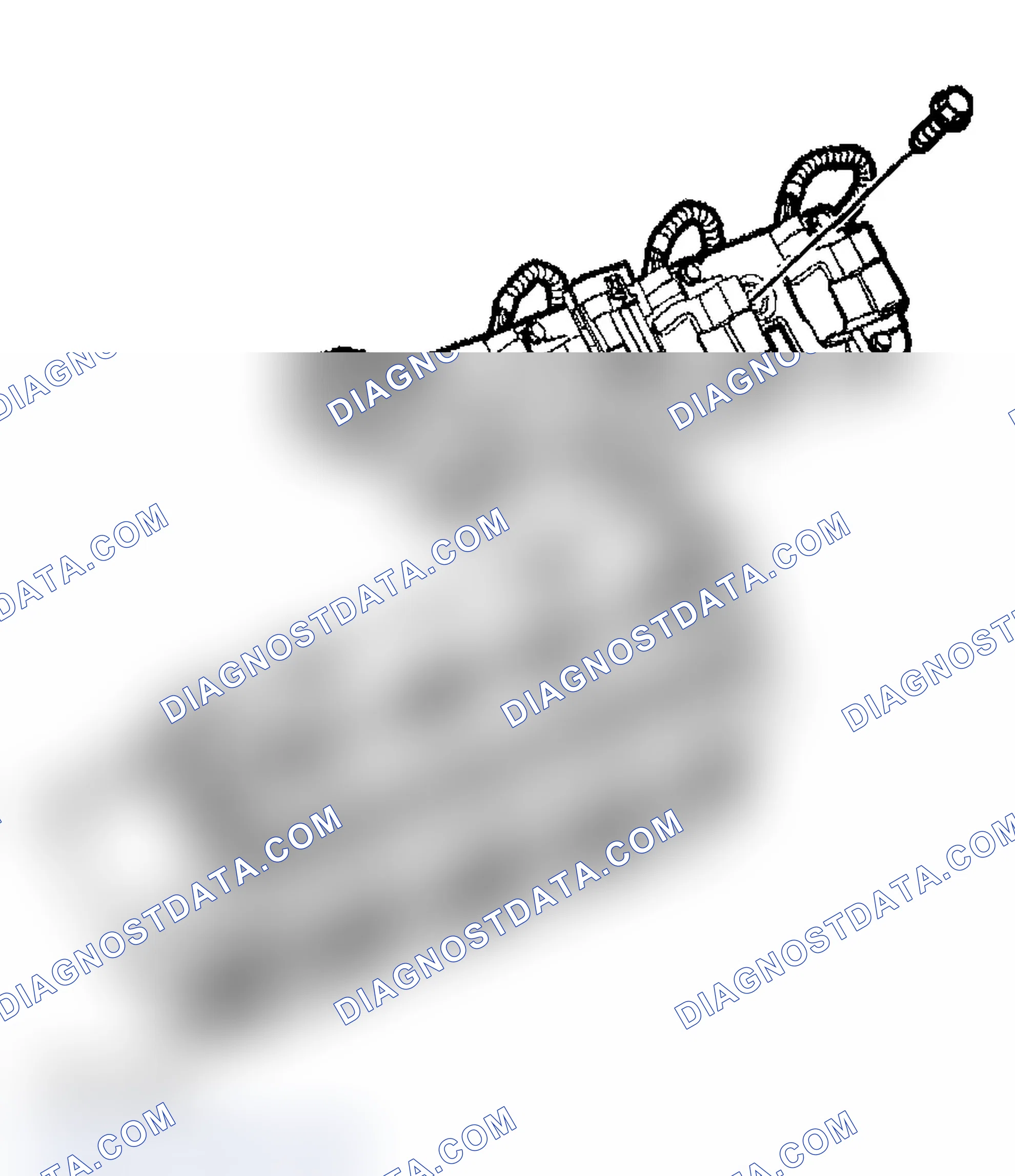 Scheme 450: Valve Rocker Arm Cover Removal - Left
