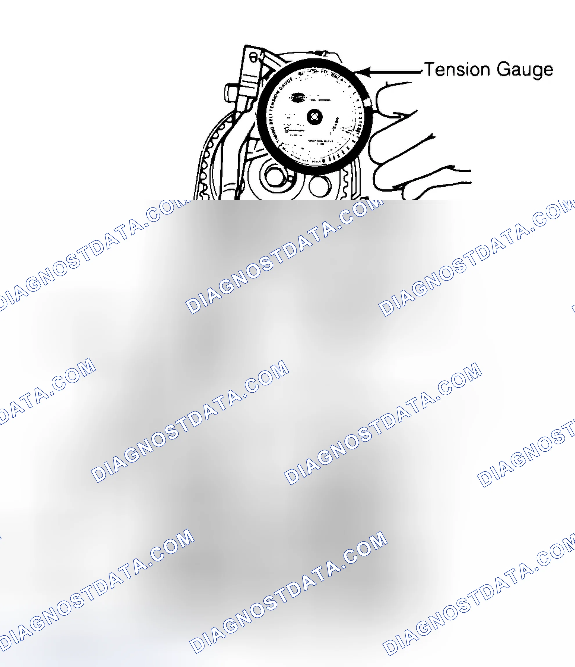 Scheme 3: Adjusting Typical Timing Belt Tension