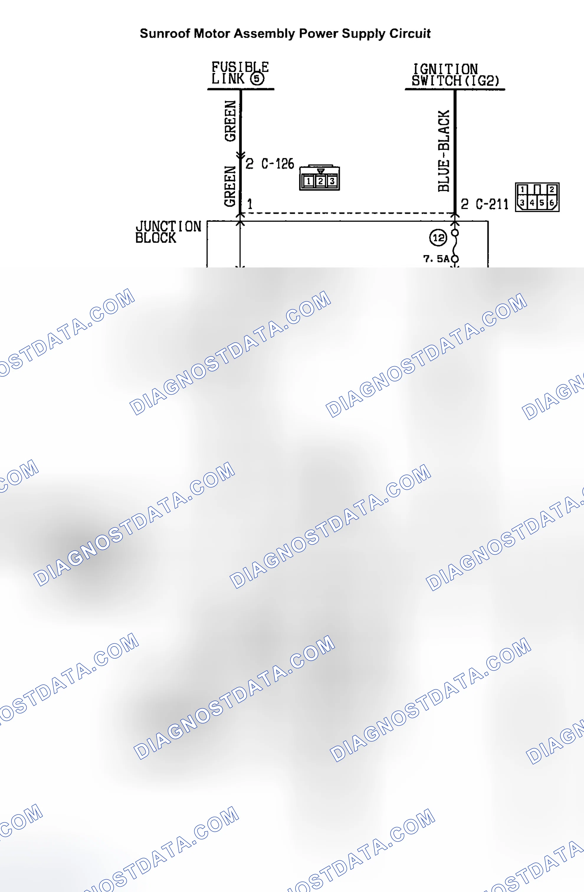 Scheme 207: Circuit Diagram & Connector Identification