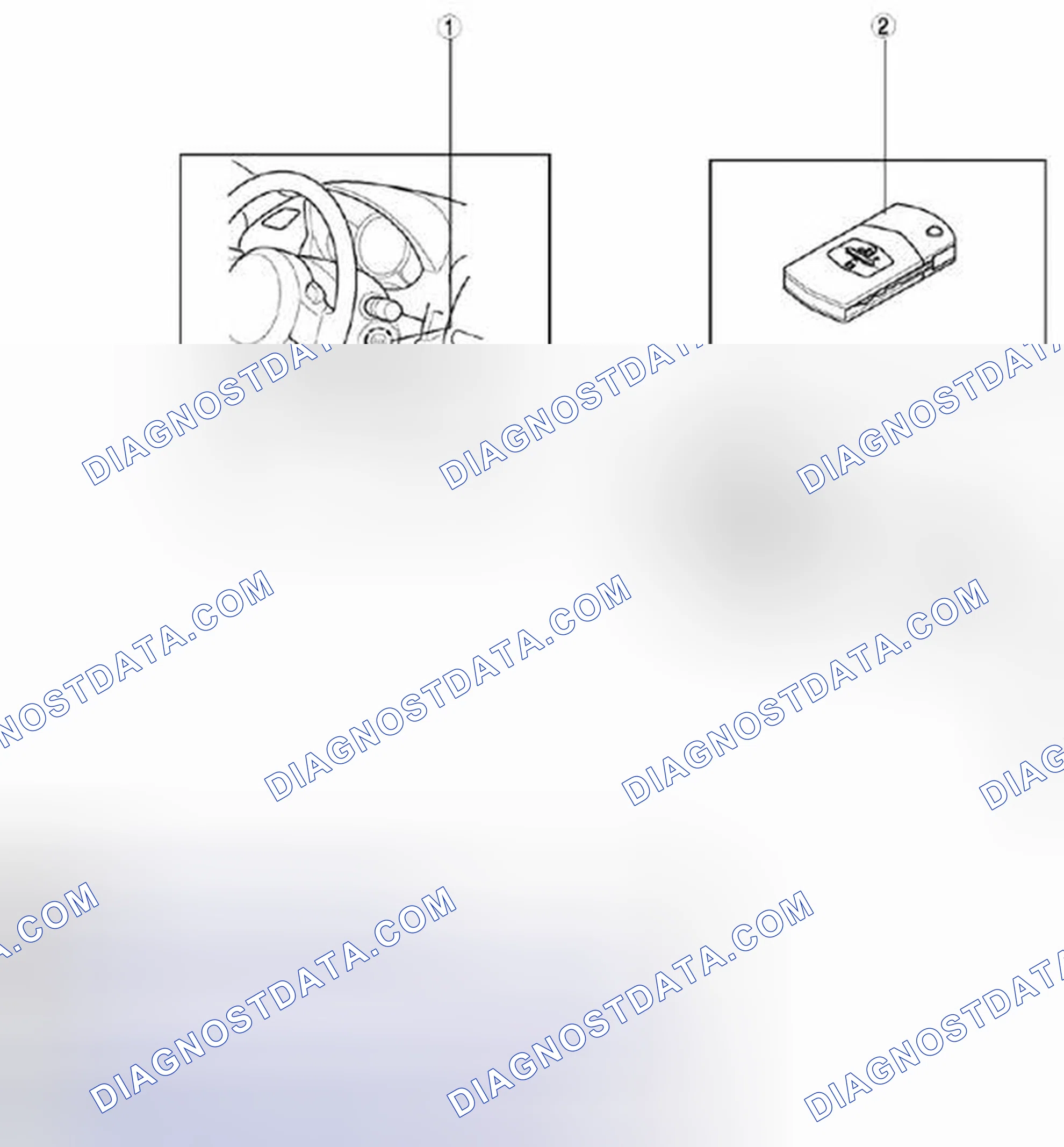 Scheme 8: Identifying Keyless Entry System And Immobilizer System Related Components