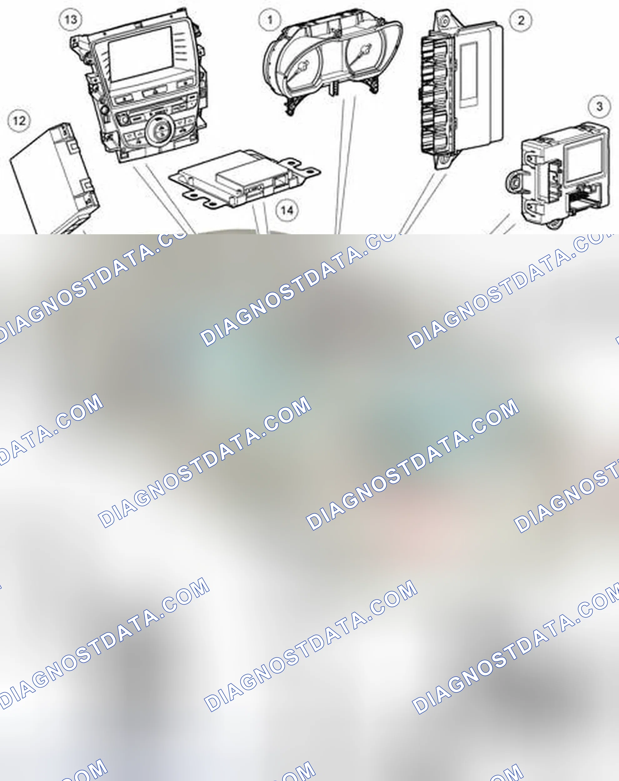 Scheme 11: COMPONENT LOCATION-MEDIUM SPEED CAN