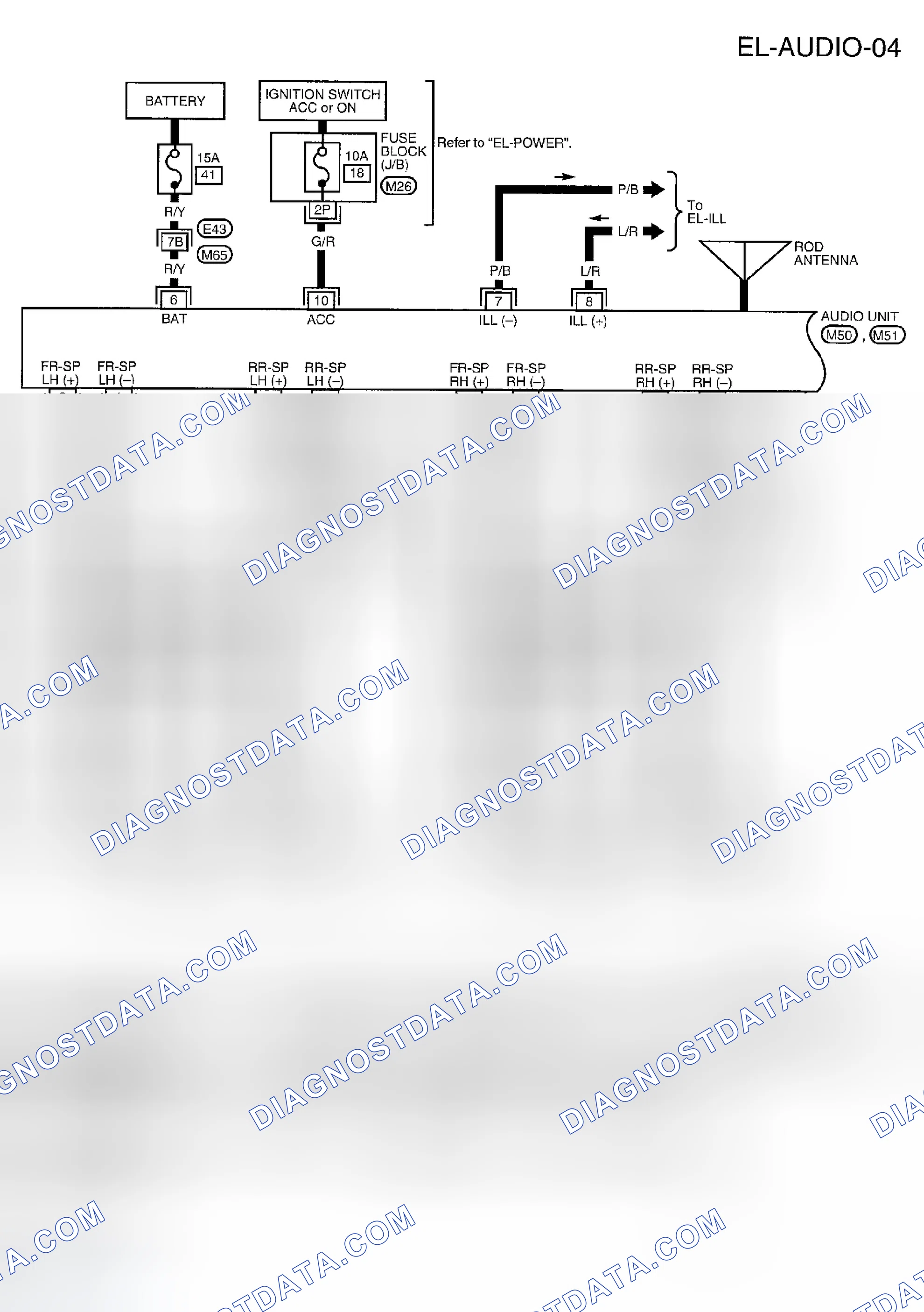 Scheme 5: CREW CAB WITHOUT AMPLIFIER