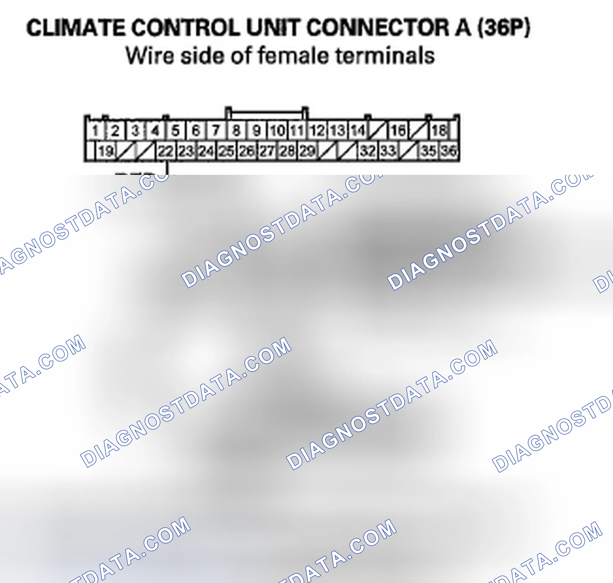 Scheme 78: DTC B1236 or DTC Indicator M and AUTO: An Open In the Passenger's Air Mix Control Motor Circuit