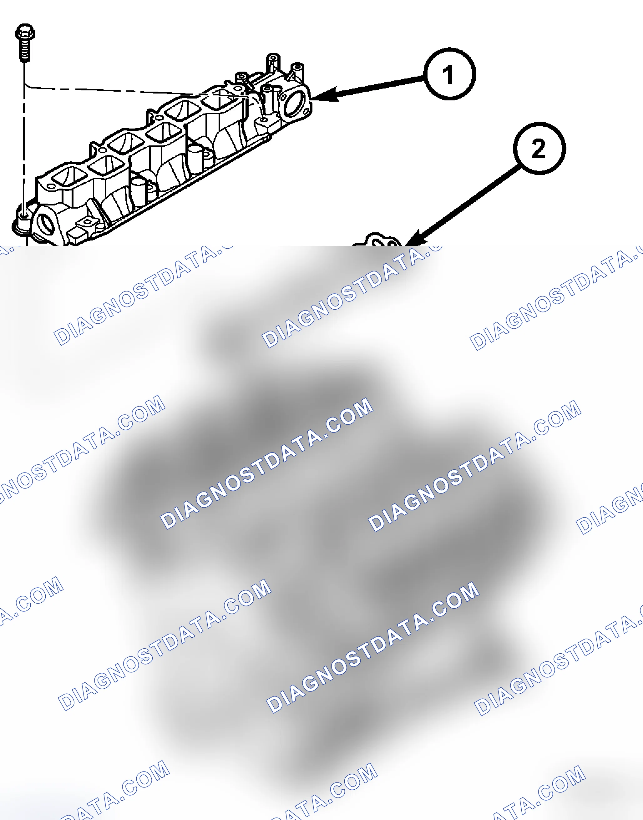 Scheme 294: LOWER INTAKE MANIFOLD