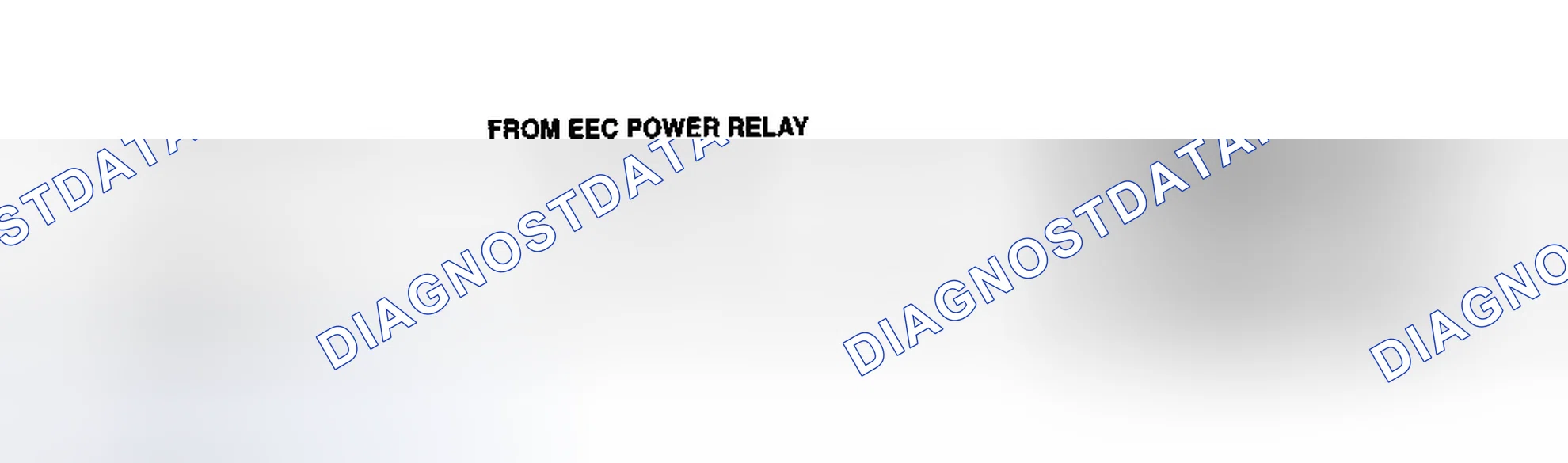 Scheme 134: EVR Solenoid Wiring Harness Connector Terminals