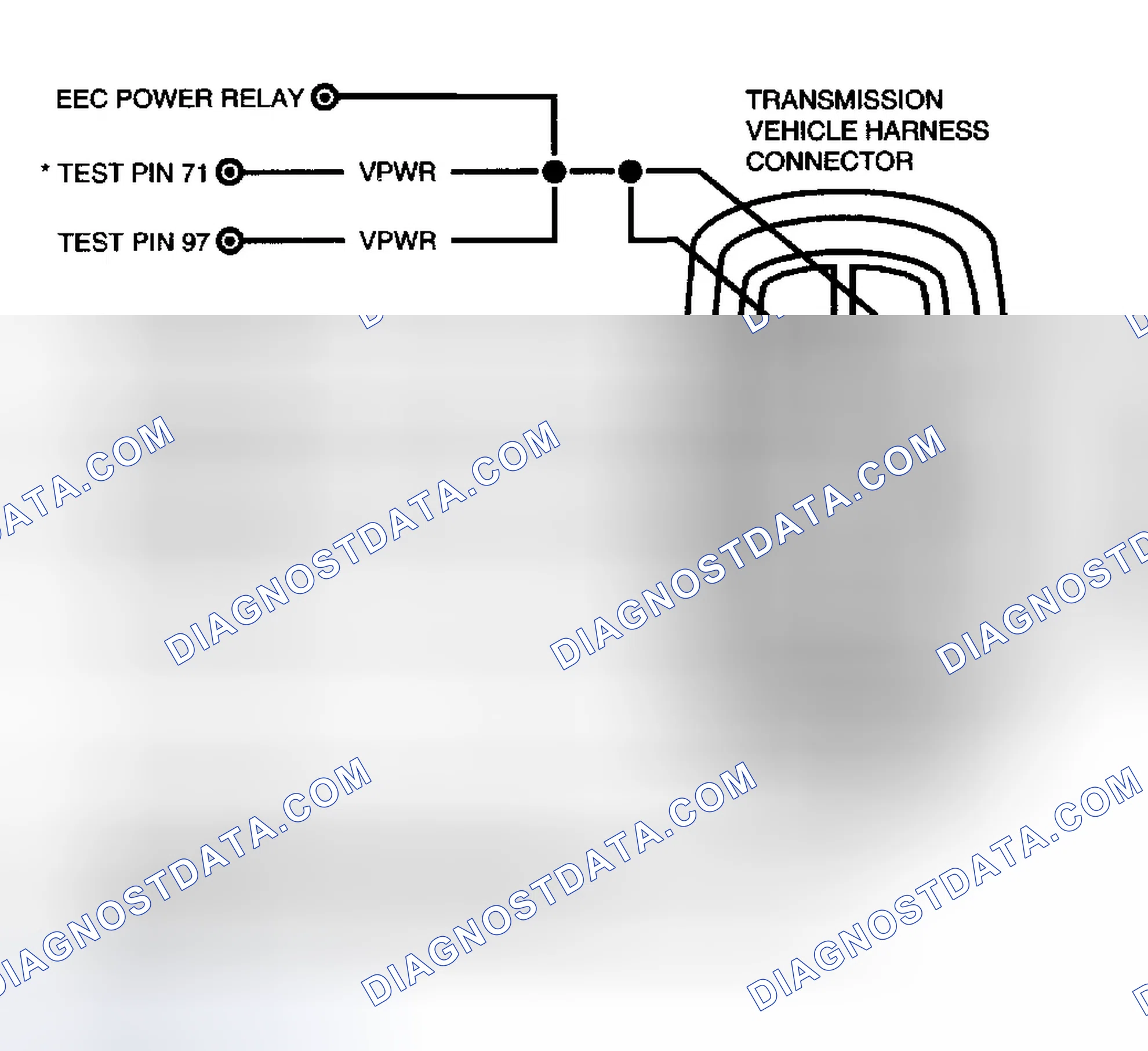 Scheme 102: Identifying Transmission Wiring Harness 12-Pin Connector