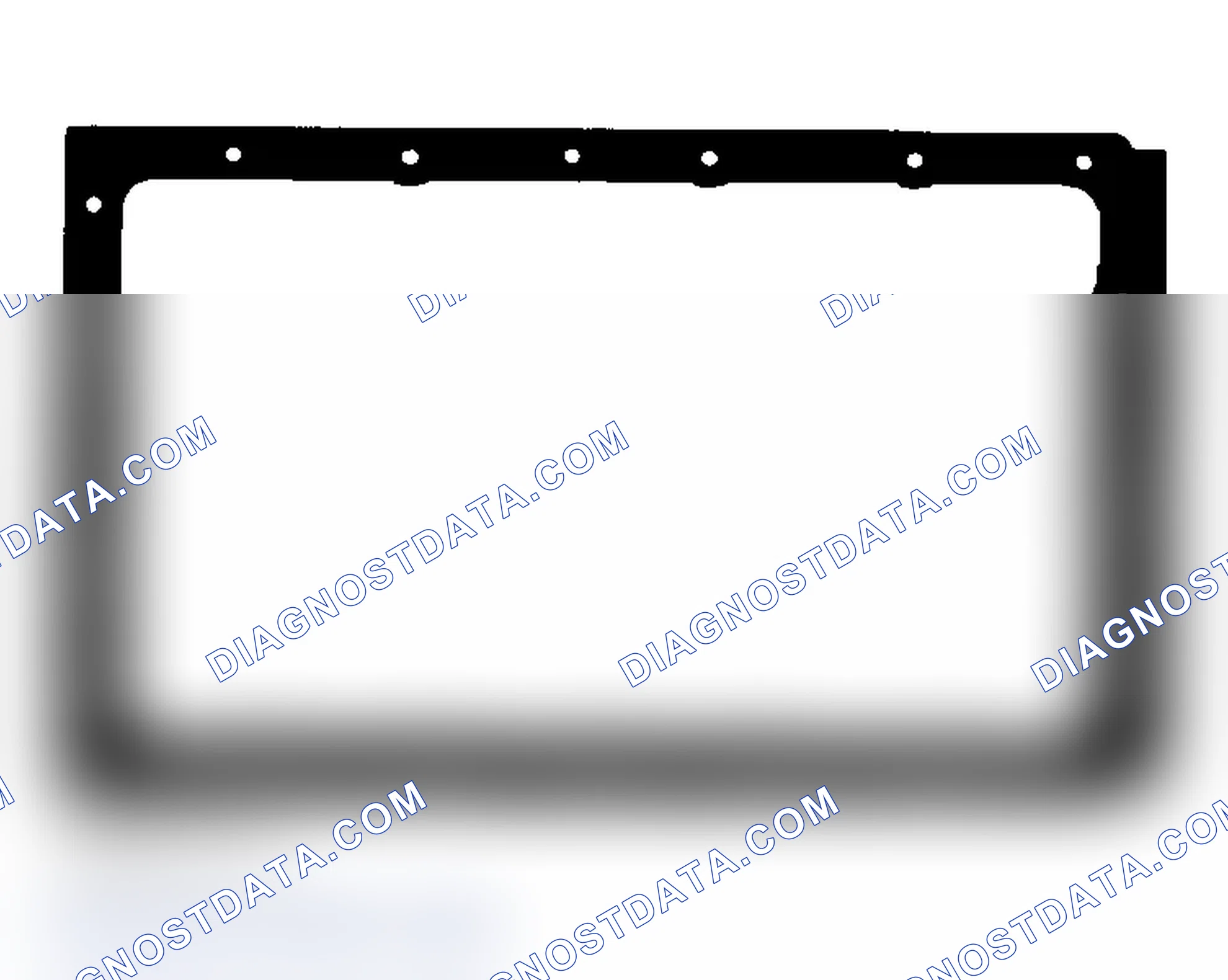 Scheme 1: OIL PAN GASKET