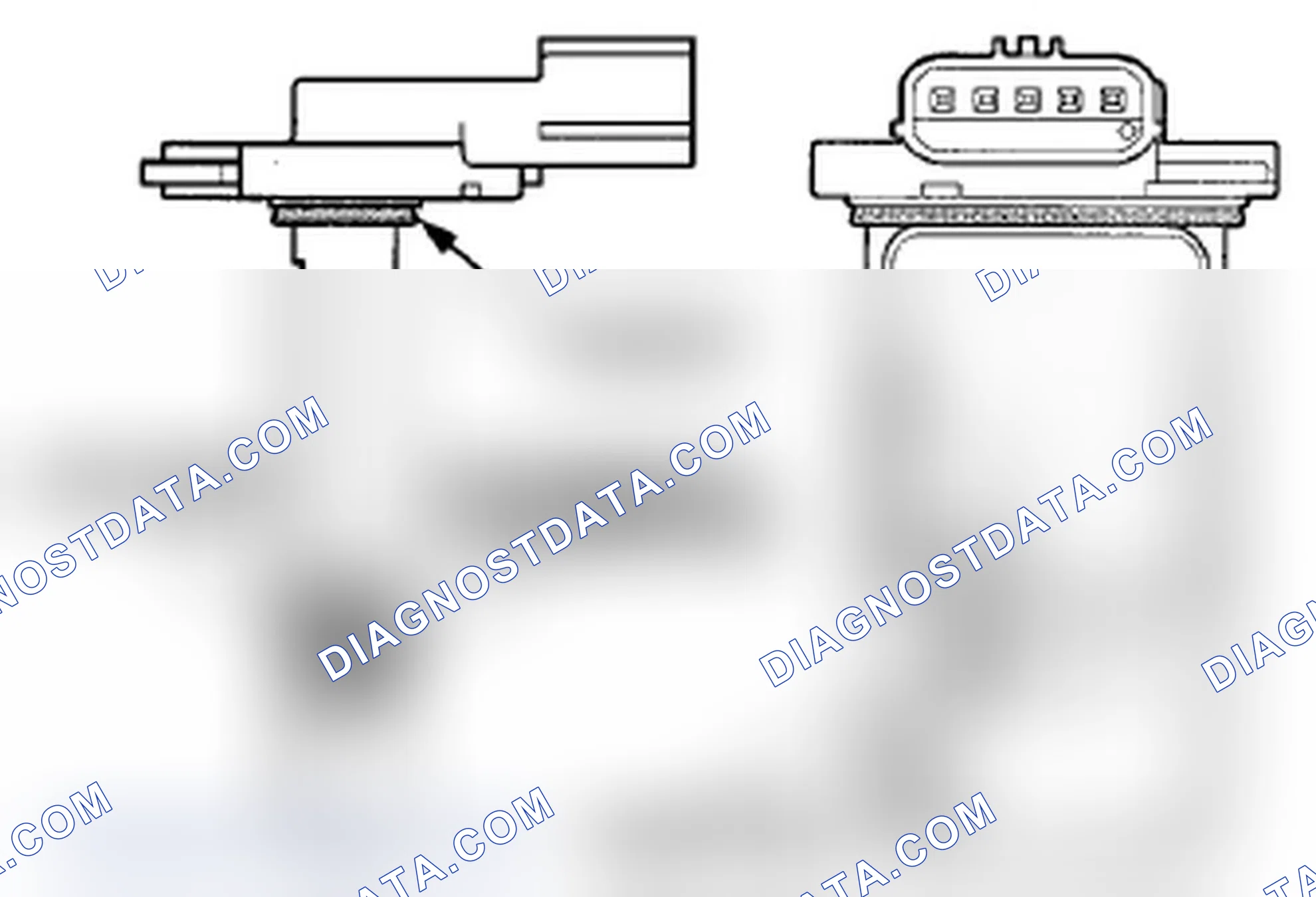 Scheme 55: Mass Air Flow (MAF) Sensor/Intake Air Temperature (IAT) Sensor 1