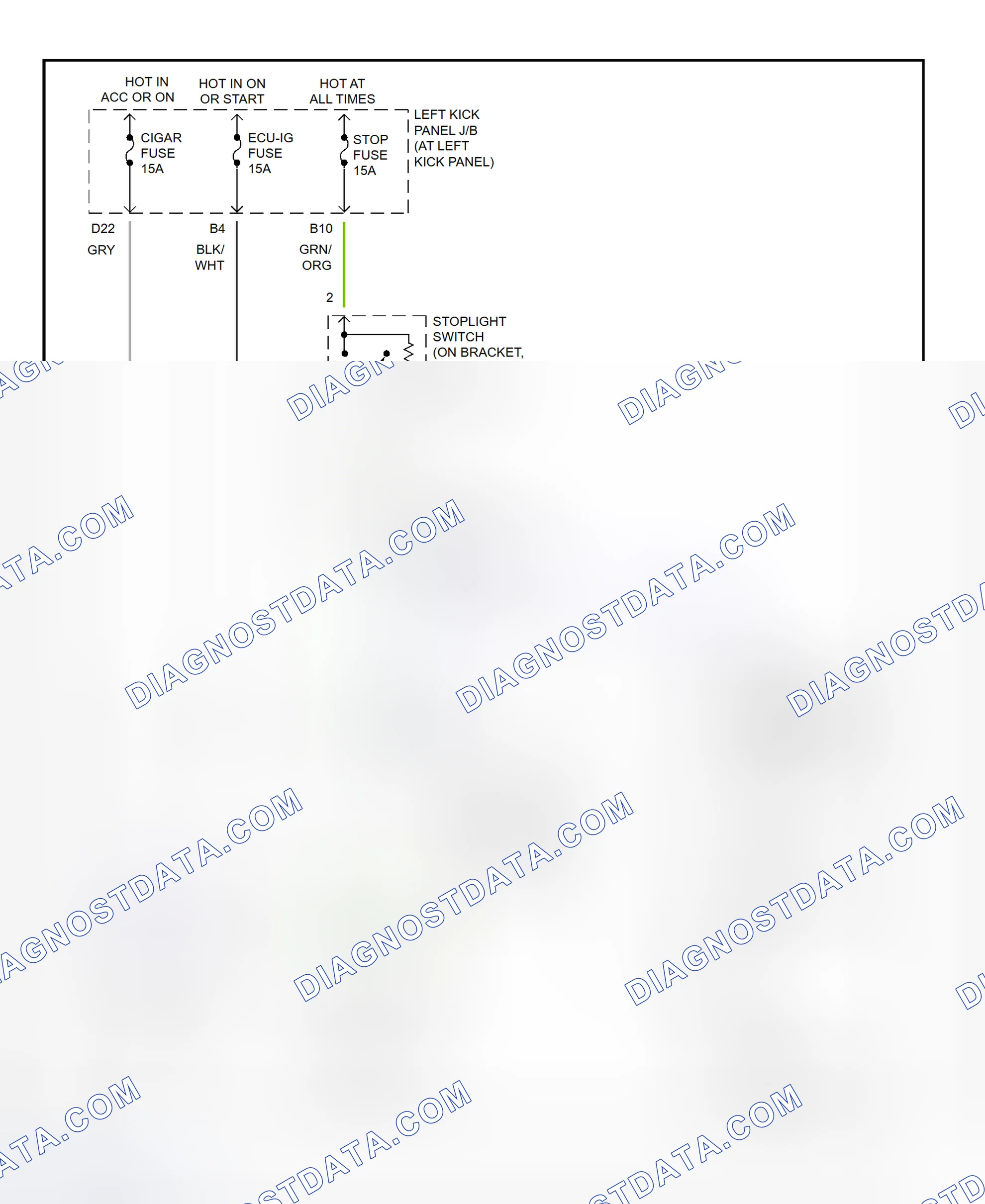 Scheme 314: Shift Interlock System Wiring Diagram (2002 - Lexus LX470)