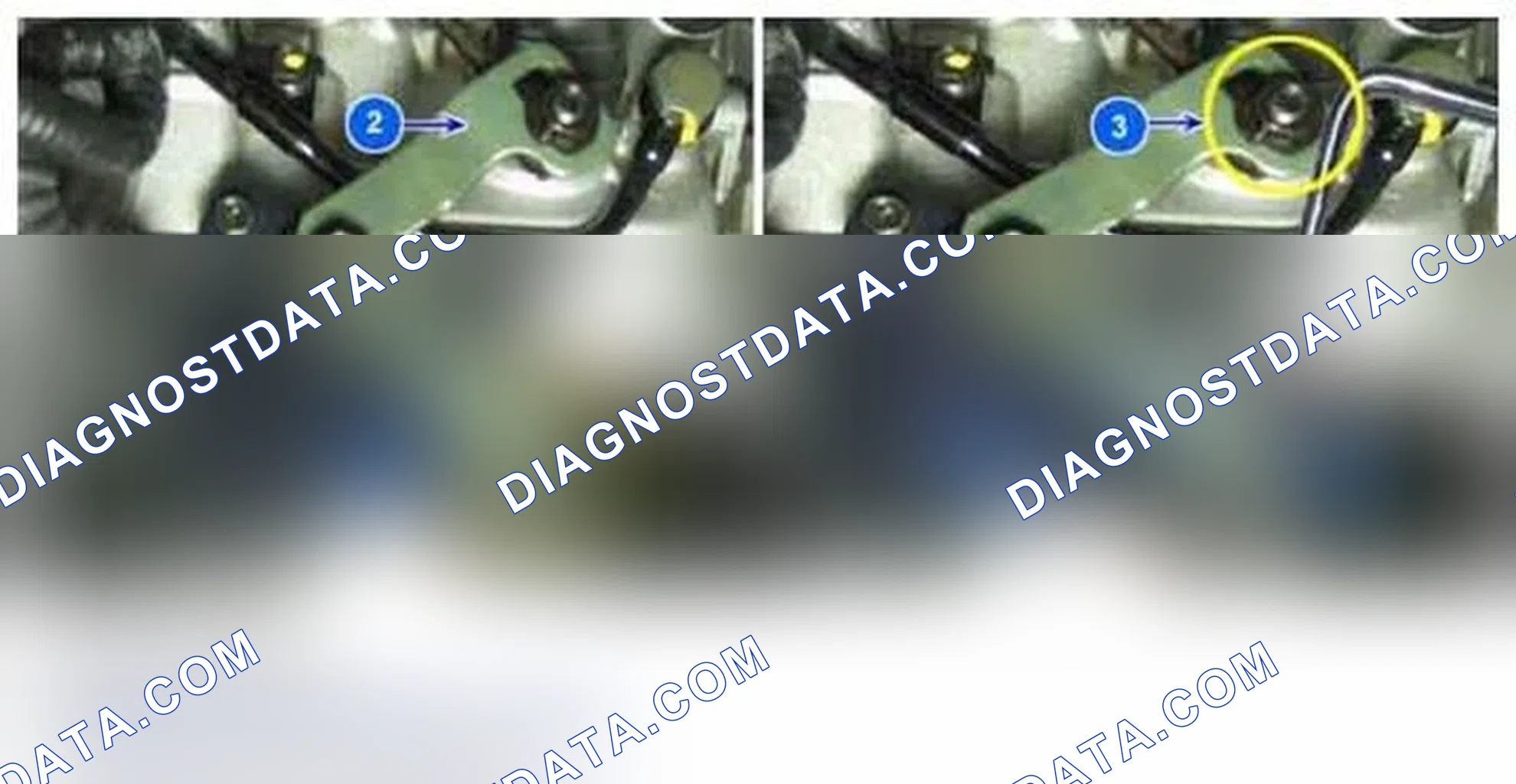Scheme 210: Shift cable alignment Inspection