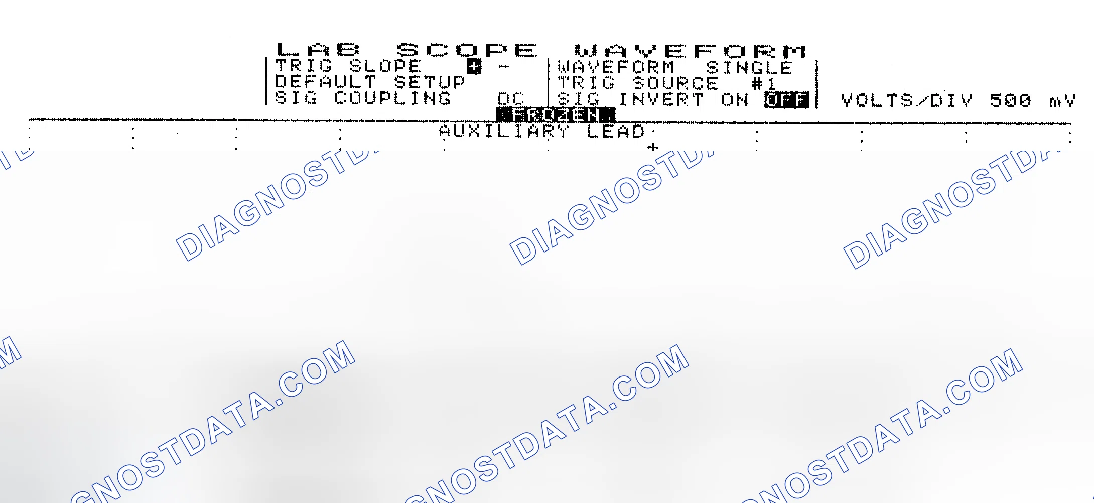 Scheme 10: Single Injector w/Excessive Current Flow - Current Pattern